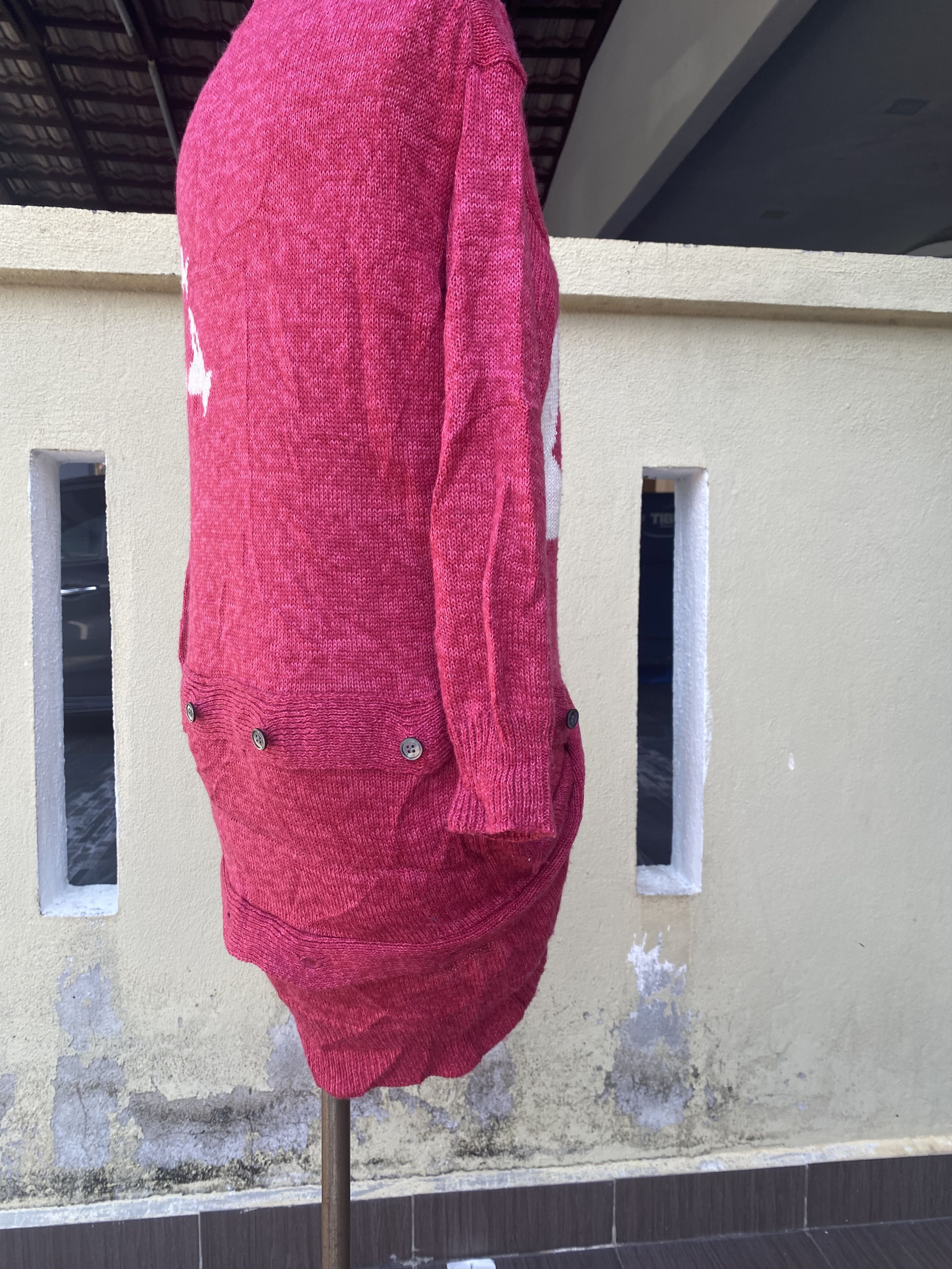 Issey Miyake pink cardigan Size S / US 4 / IT 40 - 6 Thumbnail