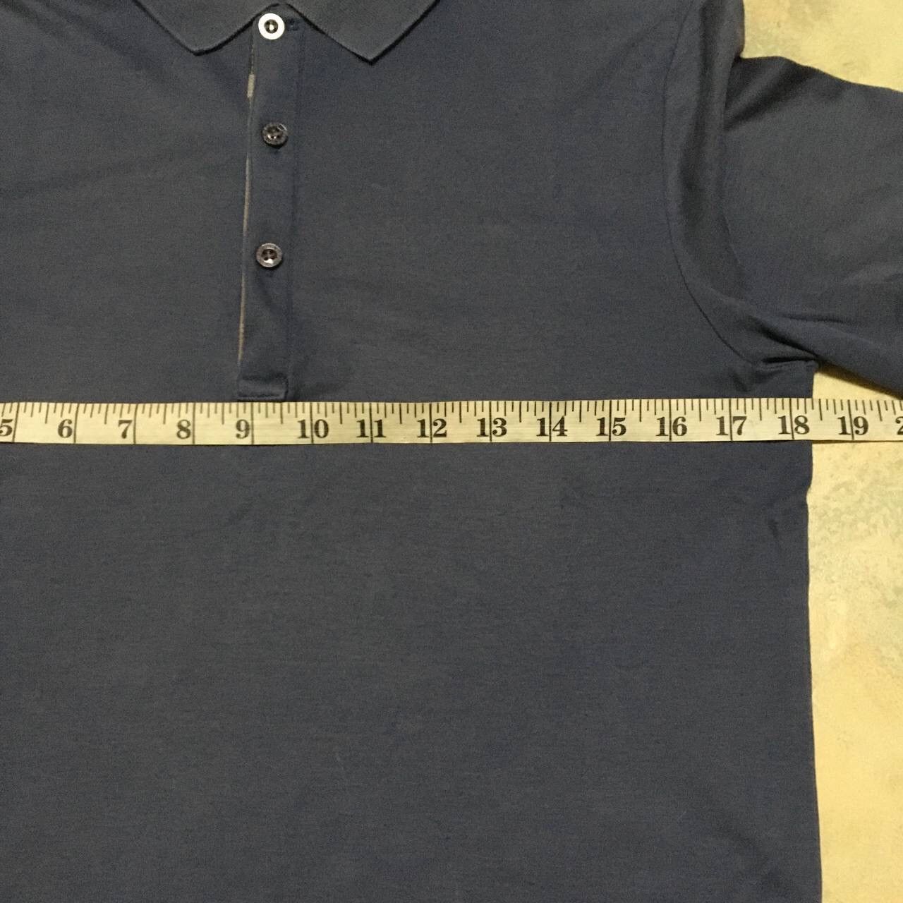 Burberry Vintage Burberry Brit Collar tee polo shirt Size US M / EU 48-50 / 2 - 6 Thumbnail