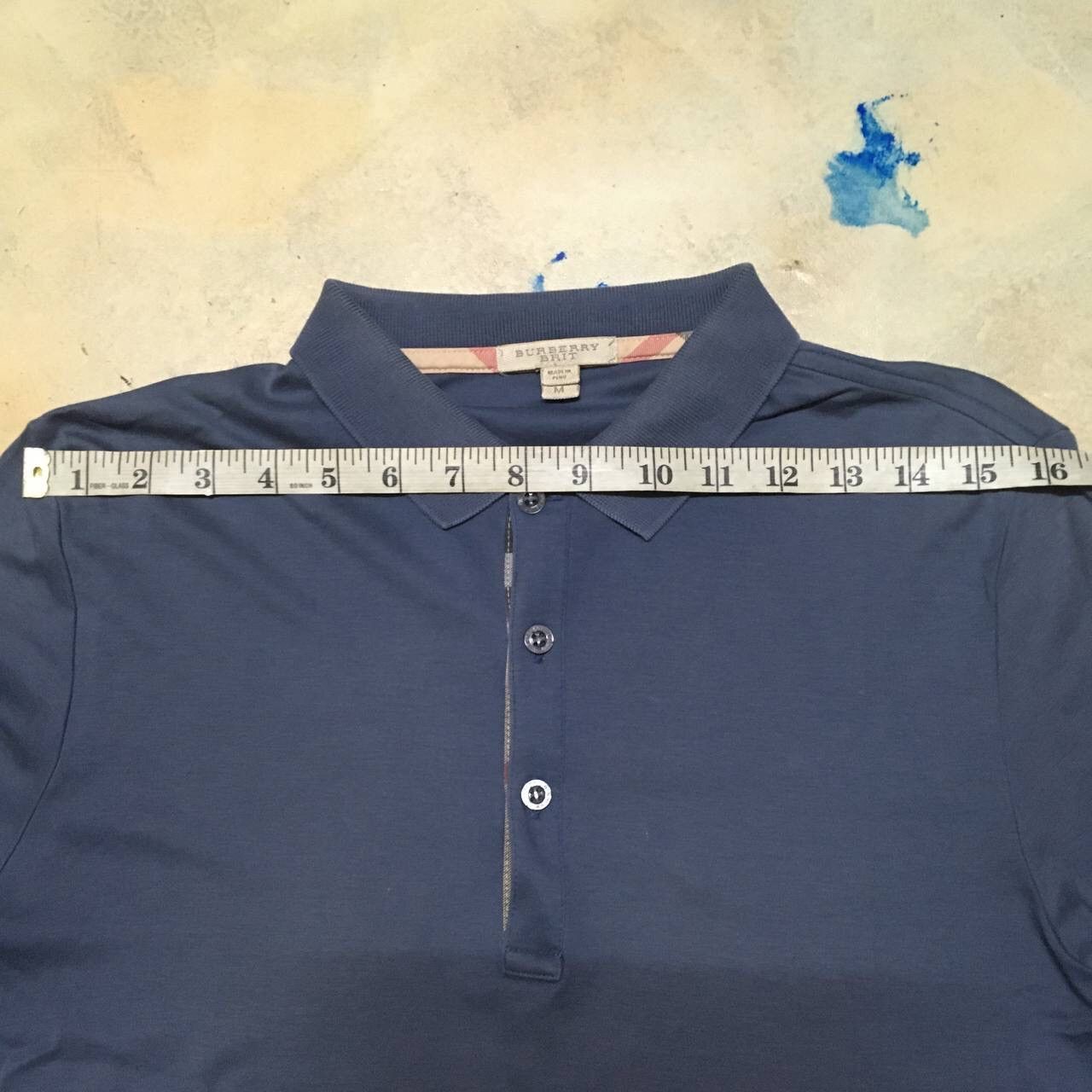 Burberry Vintage Burberry Brit Collar tee polo shirt Size US M / EU 48-50 / 2 - 10 Thumbnail
