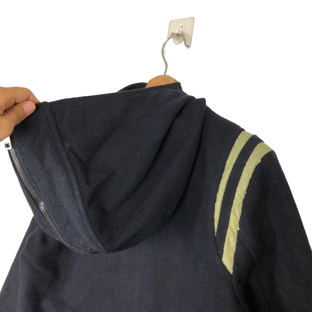 Japanese Brand VINTGE WOOL VARSITY JACKET DIESEL NAVY ARMY DESIGN Size US M / EU 48-50 / 2 - 8 Thumbnail