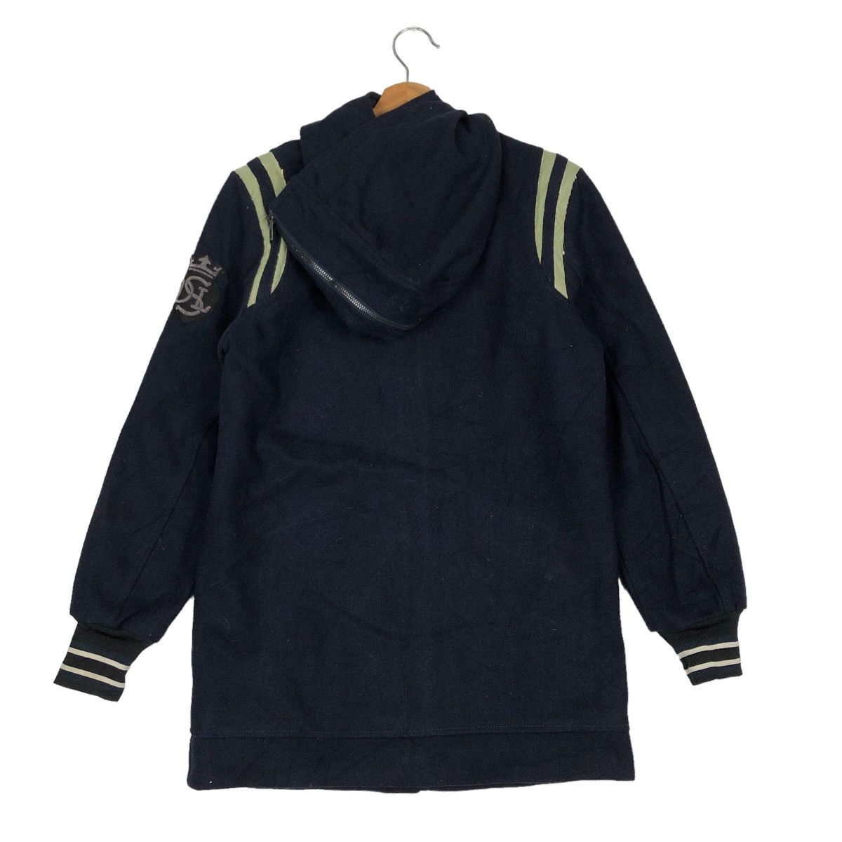 Japanese Brand VINTGE WOOL VARSITY JACKET DIESEL NAVY ARMY DESIGN Size US M / EU 48-50 / 2 - 7 Thumbnail