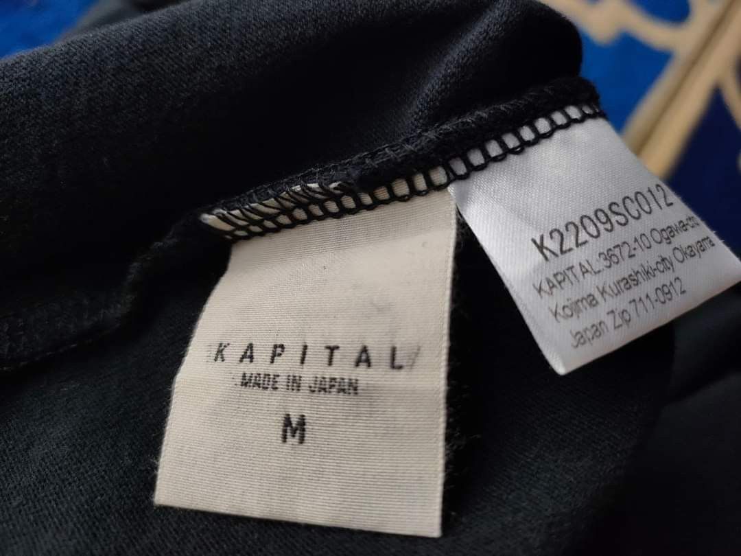 Kapital Final drop! Kapital Made in Japan Logo Spell Out T-shirt Size US M / EU 48-50 / 2 - 6 Thumbnail