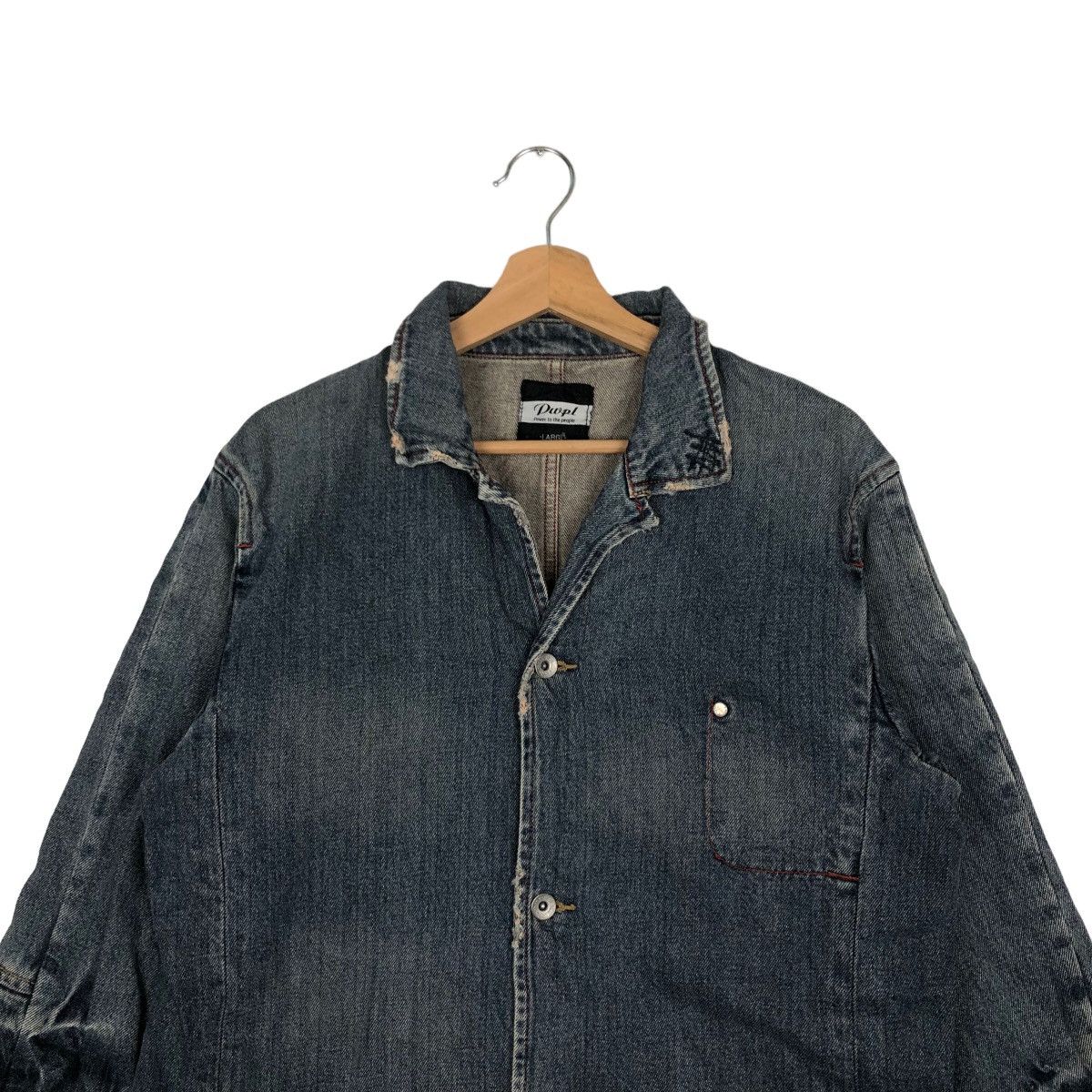 Japanese Brand VINTAGE CHORE JACKET PWPL JAPAN INSPIRED ISSEY MIYAKE Size US L / EU 52-54 / 3 - 2 Thumbnail