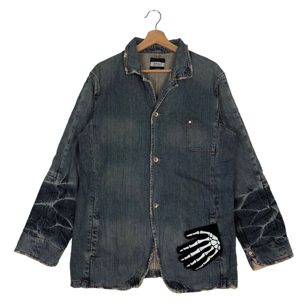 Japanese Brand VINTAGE CHORE JACKET PWPL JAPAN INSPIRED ISSEY MIYAKE Size US L / EU 52-54 / 3 - 1 Thumbnail
