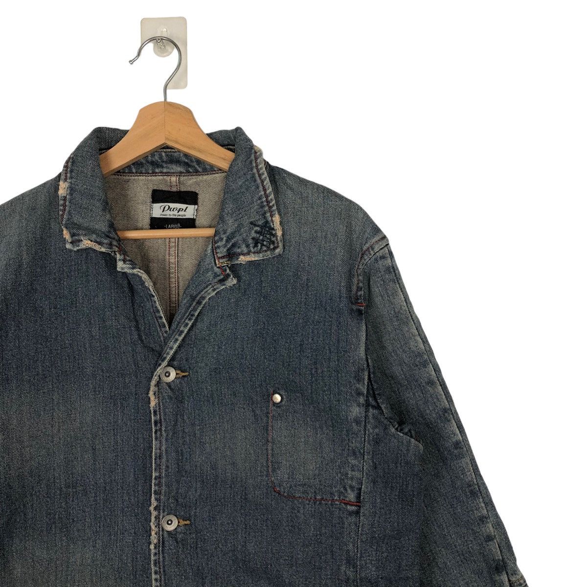 Japanese Brand VINTAGE CHORE JACKET PWPL JAPAN INSPIRED ISSEY MIYAKE Size US L / EU 52-54 / 3 - 5 Thumbnail