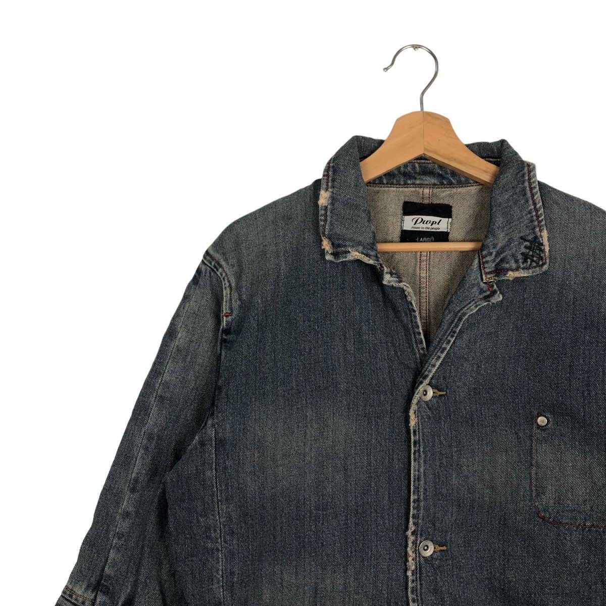 Japanese Brand VINTAGE CHORE JACKET PWPL JAPAN INSPIRED ISSEY MIYAKE Size US L / EU 52-54 / 3 - 6 Thumbnail