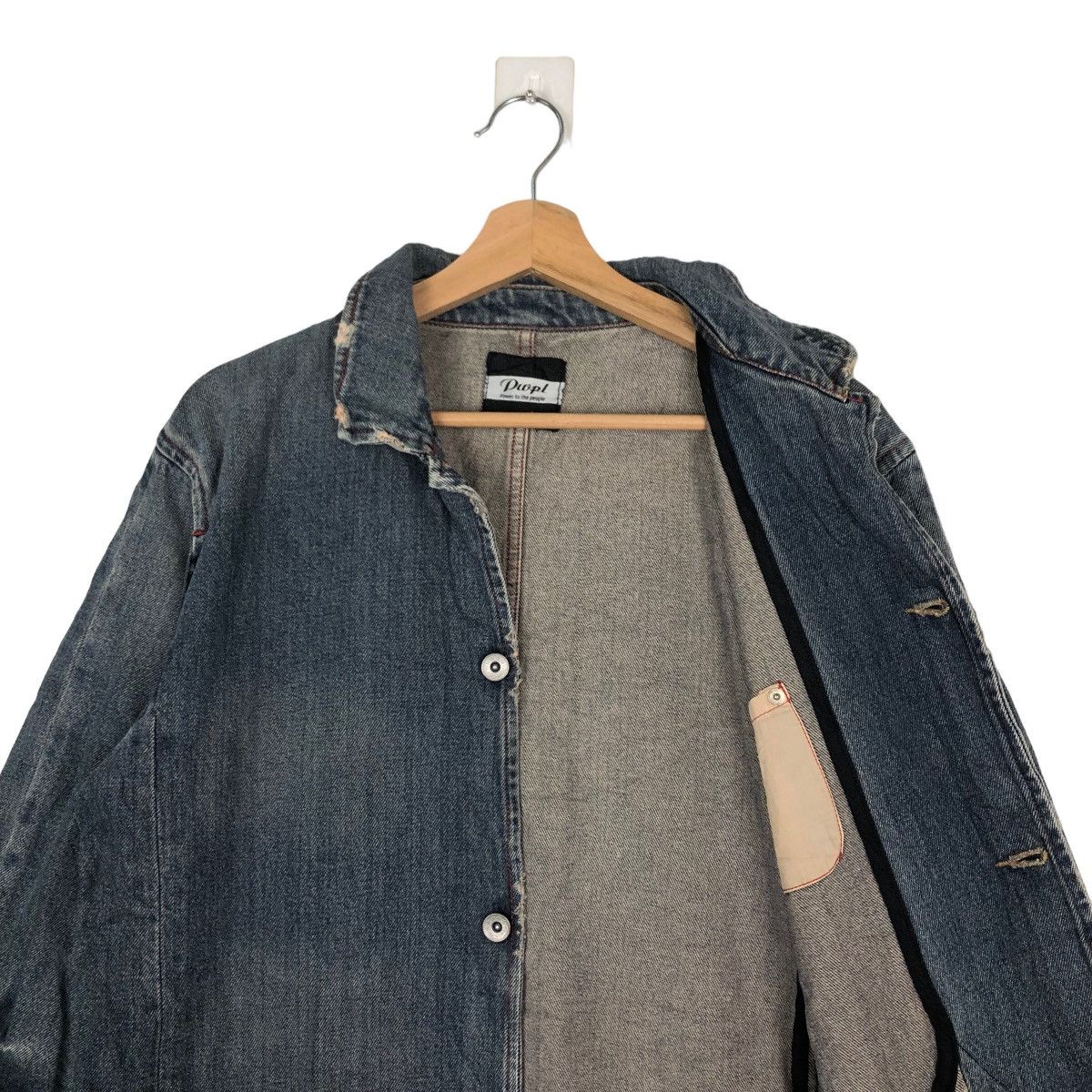 Japanese Brand VINTAGE CHORE JACKET PWPL JAPAN INSPIRED ISSEY MIYAKE Size US L / EU 52-54 / 3 - 9 Thumbnail
