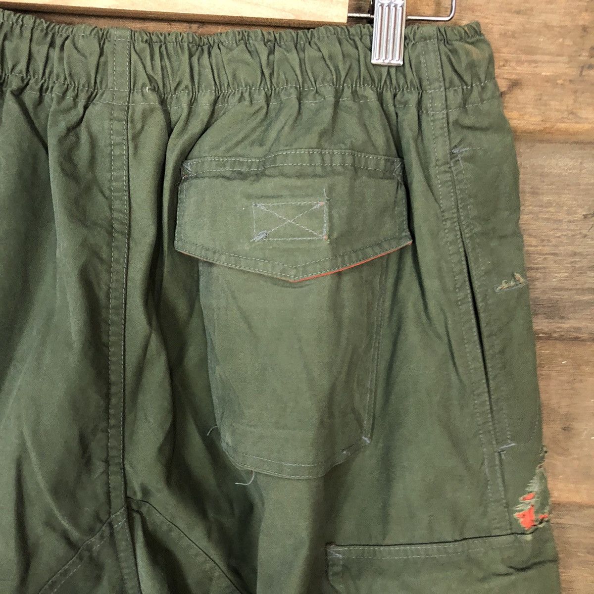 Japanese Brand Proctuitility Green multipocket hiking Cargo Pants #5005 Size US 32 / EU 48 - 12 Thumbnail