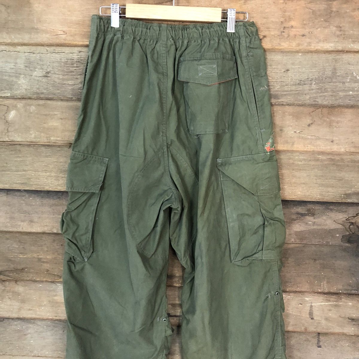 Japanese Brand Proctuitility Green multipocket hiking Cargo Pants #5005 Size US 32 / EU 48 - 10 Thumbnail