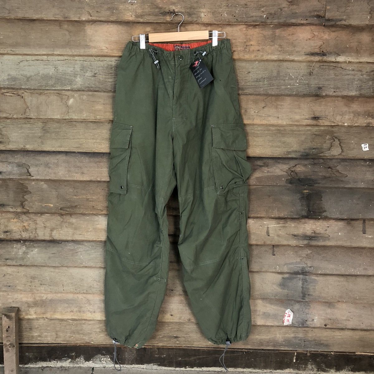 Japanese Brand Proctuitility Green multipocket hiking Cargo Pants #5005 Size US 32 / EU 48 - 1 Thumbnail