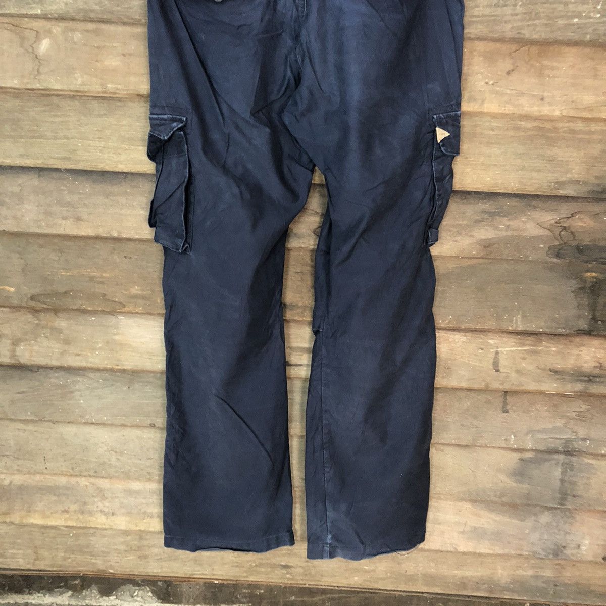 Faded Glory Japan vtg multipocket tactical Dark Blue Cargo Pants #6942 Size US 34 / EU 50 - 12 Thumbnail
