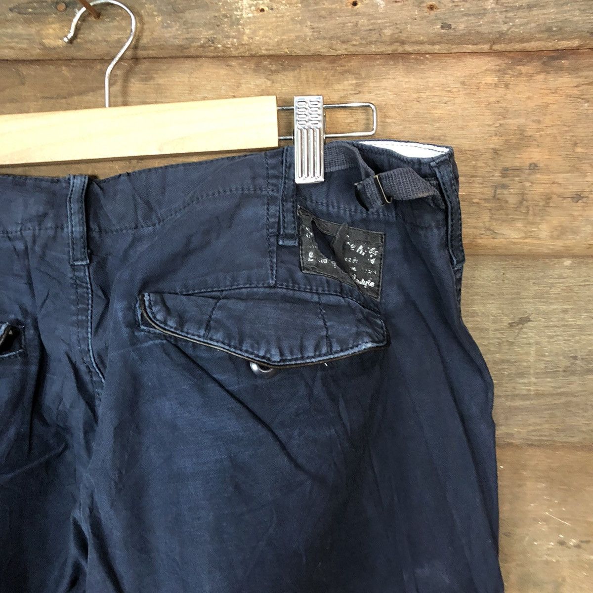 Faded Glory Japan vtg multipocket tactical Dark Blue Cargo Pants #6942 Size US 34 / EU 50 - 14 Thumbnail