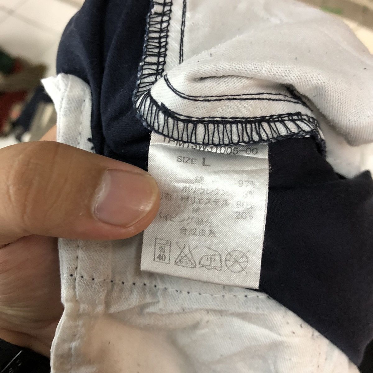 Faded Glory Japan vtg multipocket tactical Dark Blue Cargo Pants #6942 Size US 34 / EU 50 - 17 Thumbnail