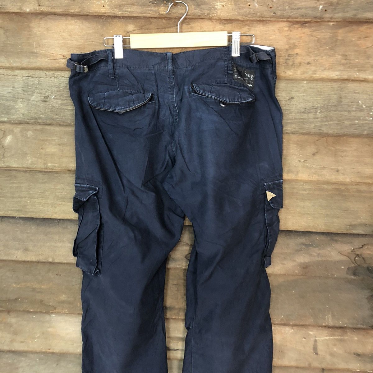 Faded Glory Japan vtg multipocket tactical Dark Blue Cargo Pants #6942 Size US 34 / EU 50 - 11 Thumbnail