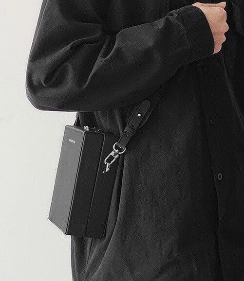 Japanese Brand Retro fashion pu leather crossbody box bag camera bag Size ONE SIZE - 2 Thumbnail