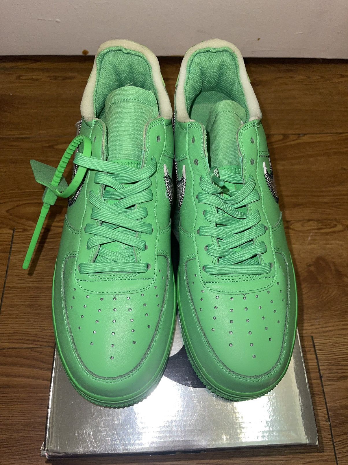Nike Nike Air Force 1 Low Off-White Brooklyn PROMO SAMPLE Size US 7.5 / EU 40-41 - 3 Thumbnail