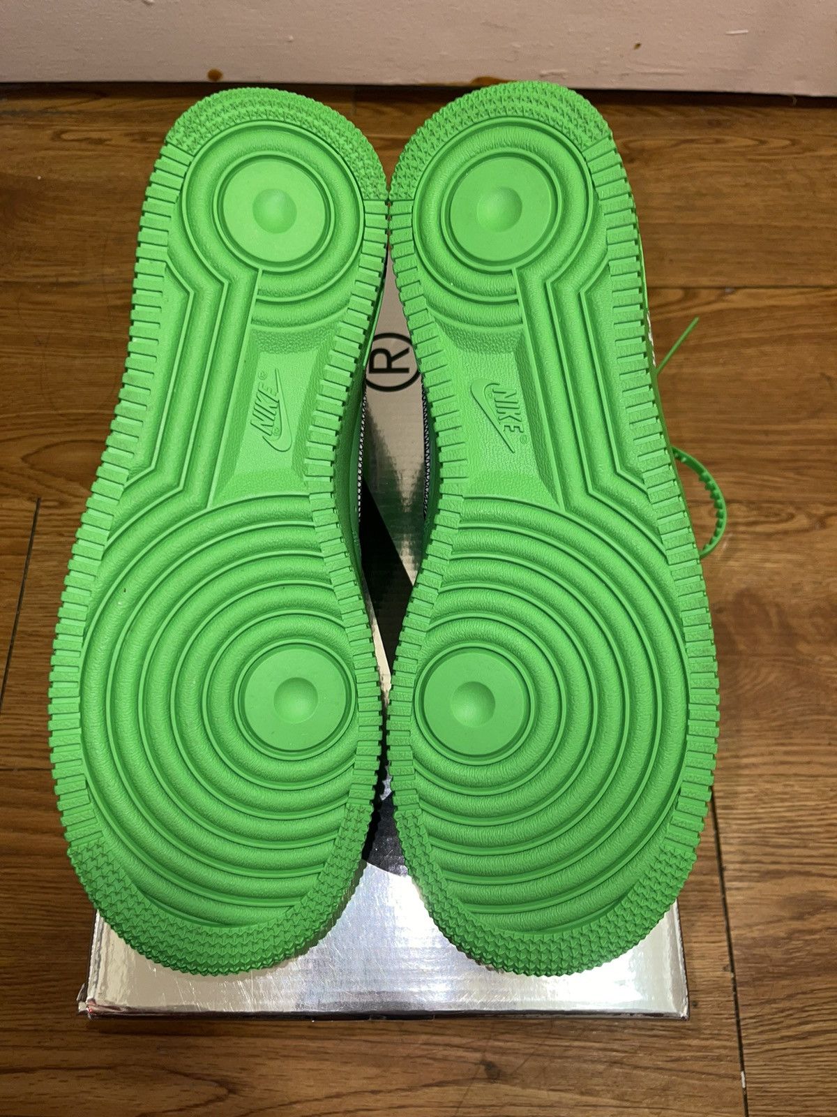 Nike Nike Air Force 1 Low Off-White Brooklyn PROMO SAMPLE Size US 7.5 / EU 40-41 - 4 Thumbnail