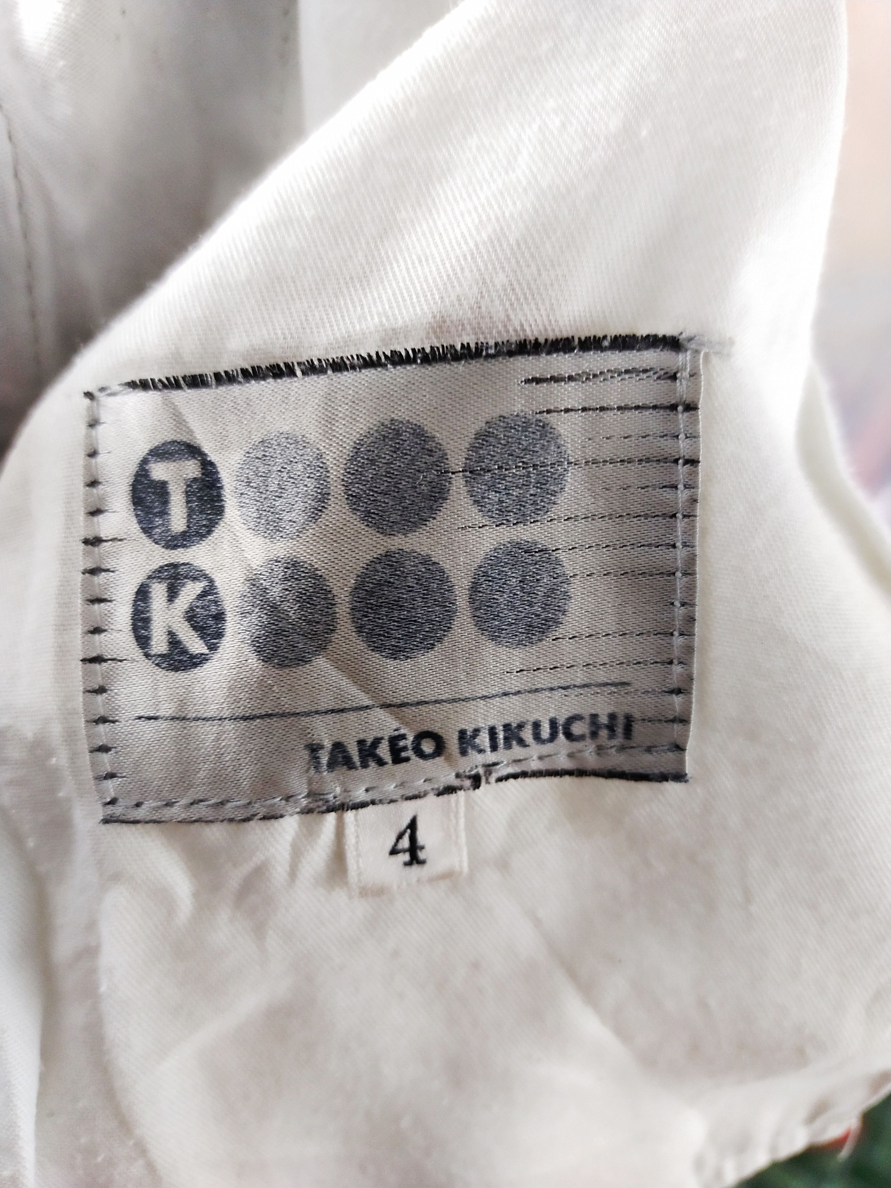 Japanese Brand × Takeo Kikuchi Takeo Kakuchi Green multi pocket Cargo Pants #3436 Size US 31 - 18 Thumbnail
