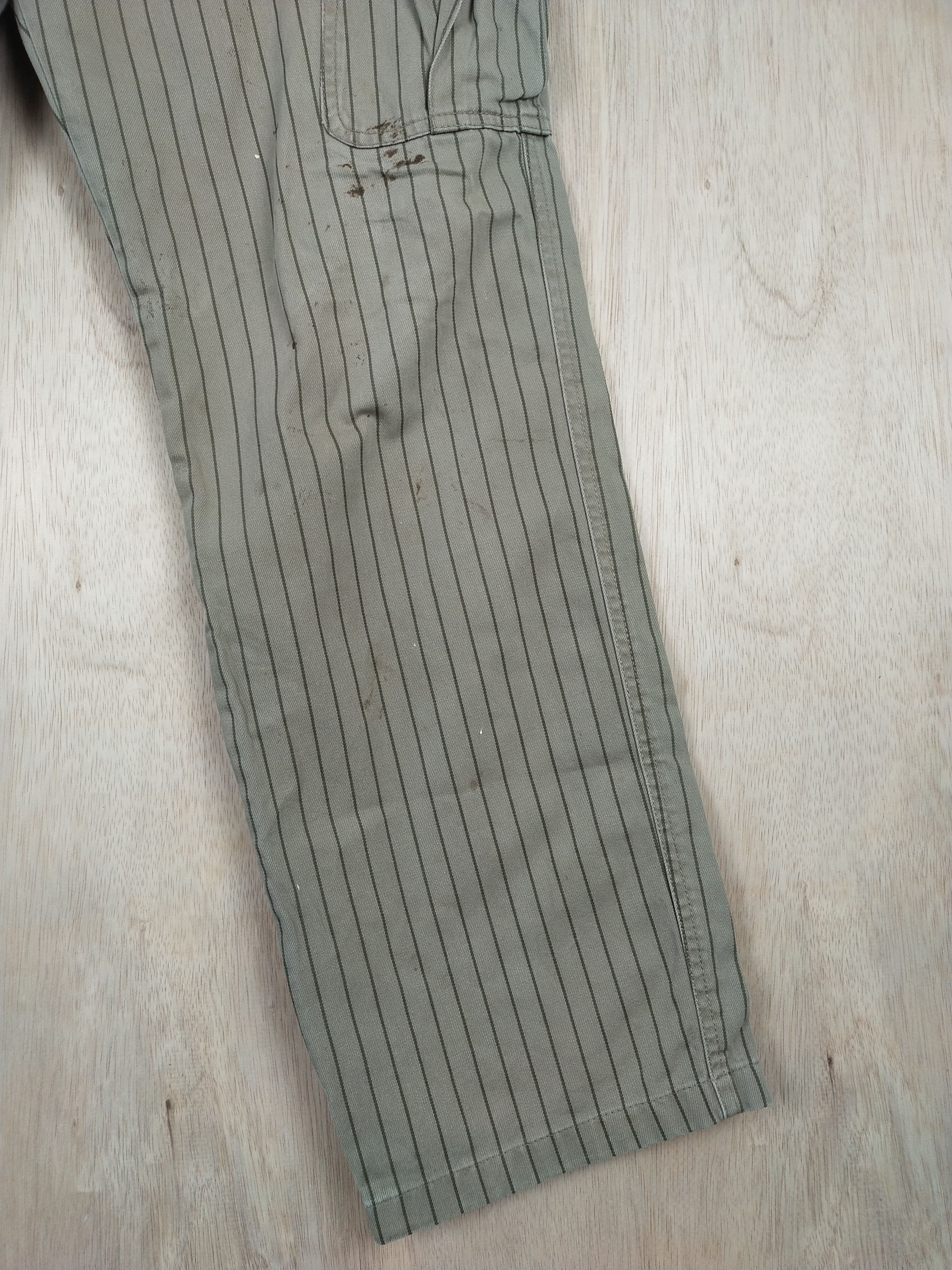 Japanese Brand × Takeo Kikuchi Takeo Kakuchi Green multi pocket Cargo Pants #3436 Size US 31 - 9 Thumbnail
