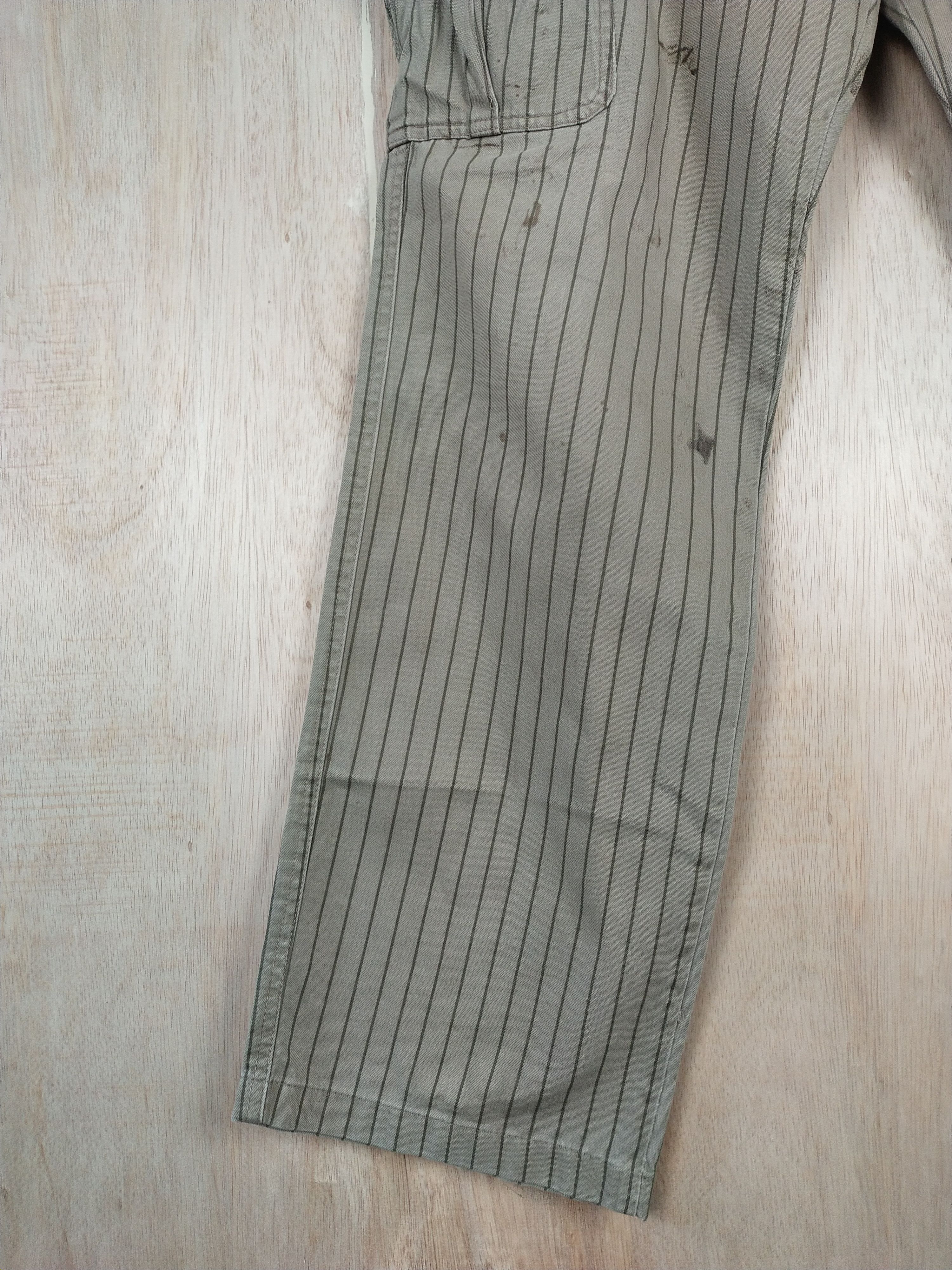 Japanese Brand × Takeo Kikuchi Takeo Kakuchi Green multi pocket Cargo Pants #3436 Size US 31 - 8 Thumbnail