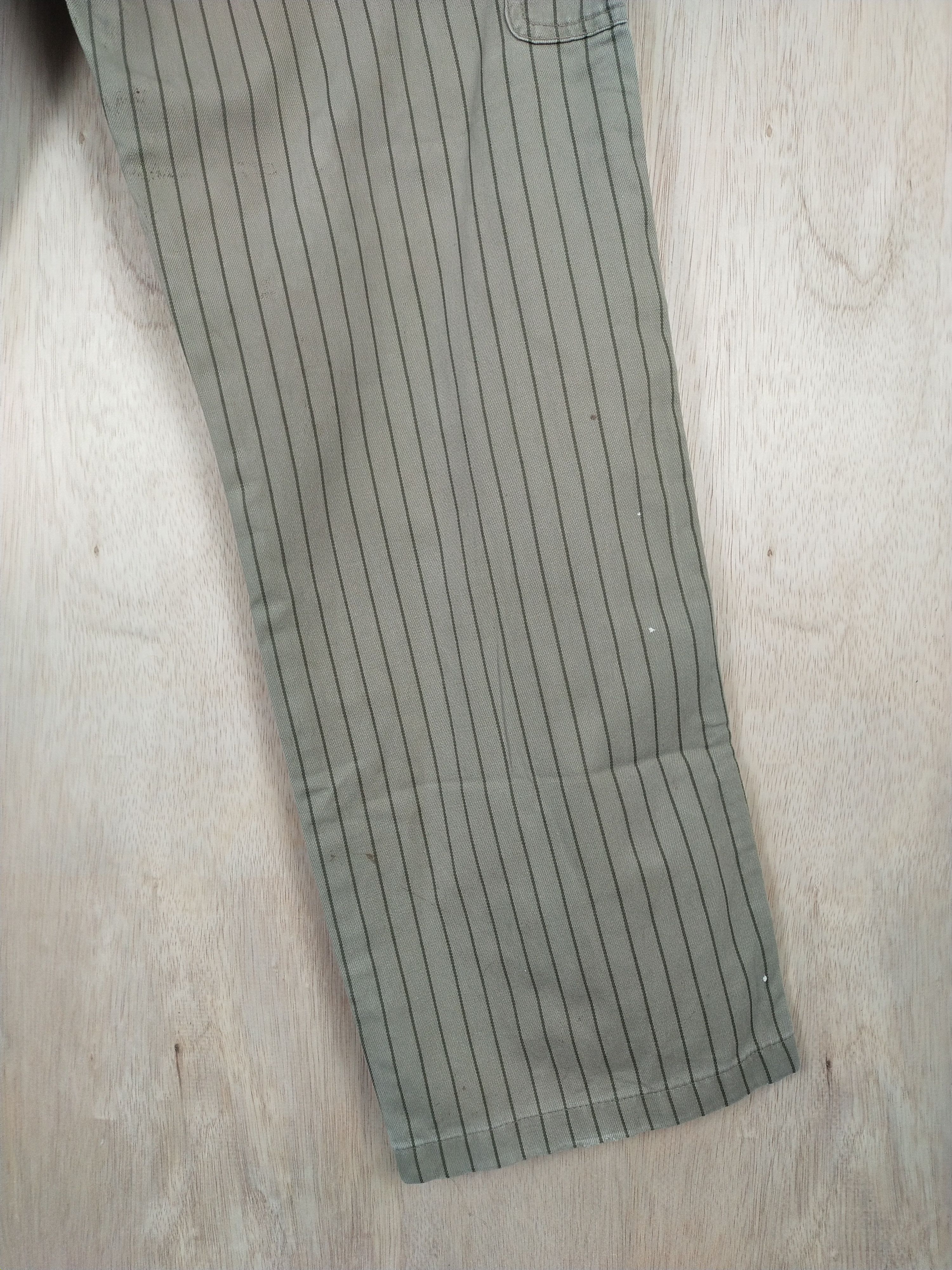Japanese Brand × Takeo Kikuchi Takeo Kakuchi Green multi pocket Cargo Pants #3436 Size US 31 - 17 Thumbnail