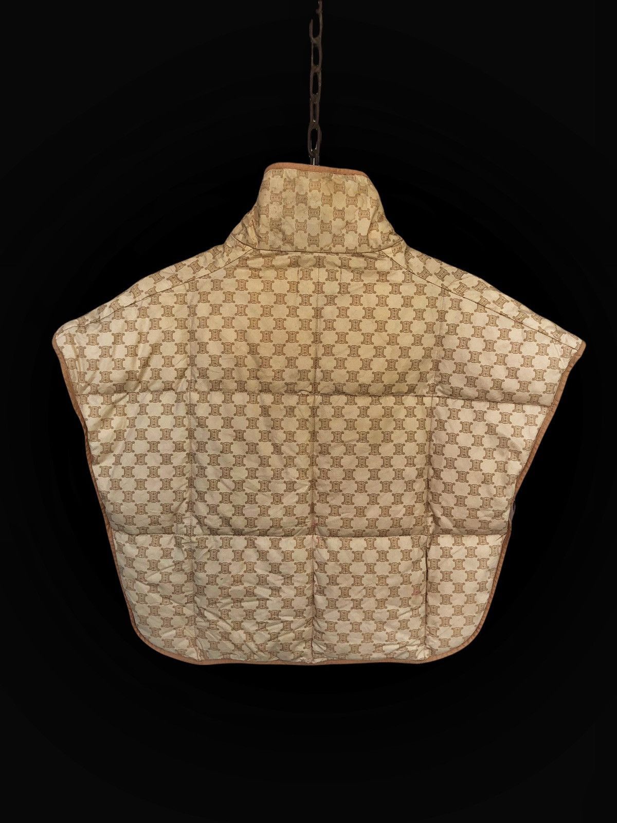 Celine OG 80s Celine Monogram Bomber Triangle Ponchos Size US M / EU 48-50 / 2 - 3 Thumbnail