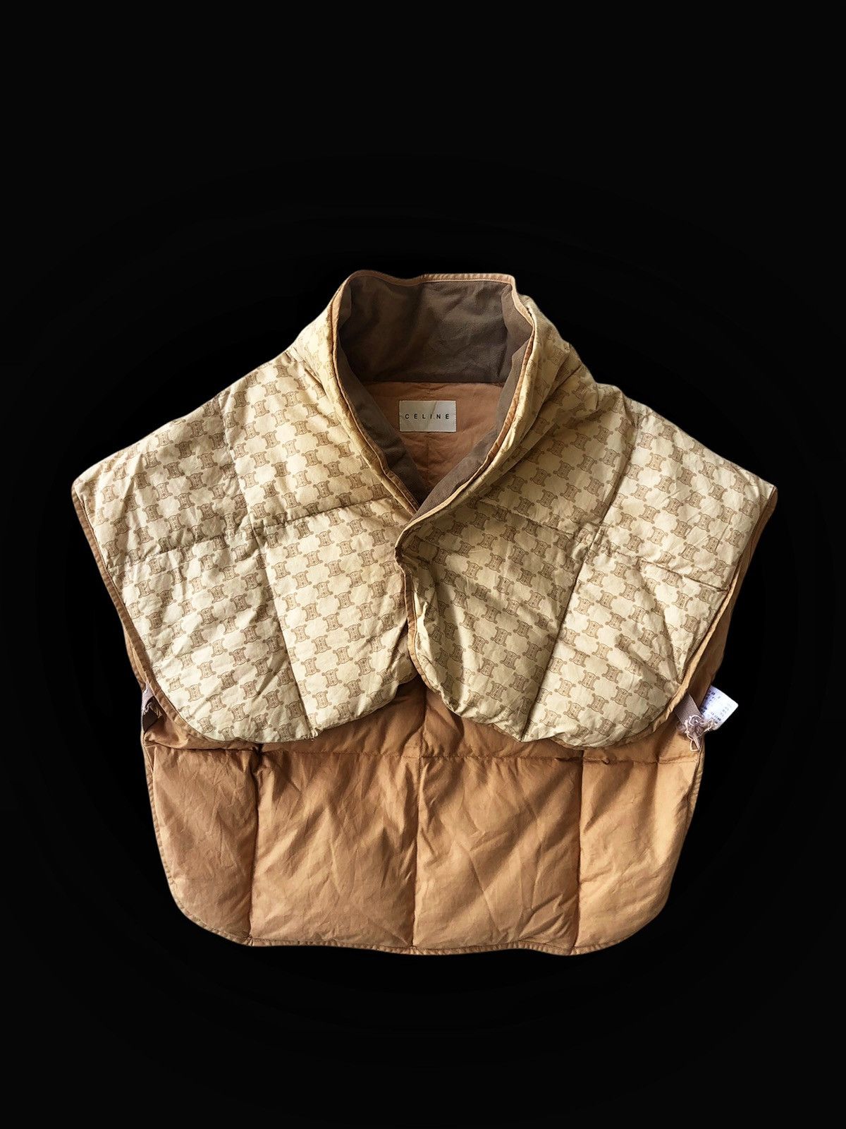 Celine OG 80s Celine Monogram Bomber Triangle Ponchos Size US M / EU 48-50 / 2 - 2 Thumbnail