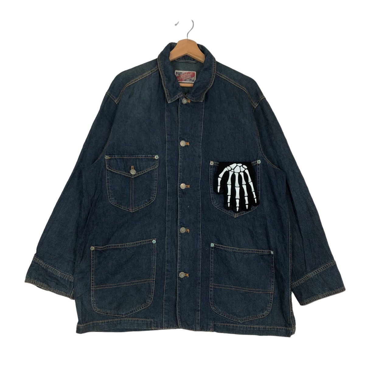 Japanese Brand VINTAGE CHORE WORK JACKET INTERNATIONAL CASUAL ISSEY MIYAKE Size US M / EU 48-50 / 2 - 1 Thumbnail