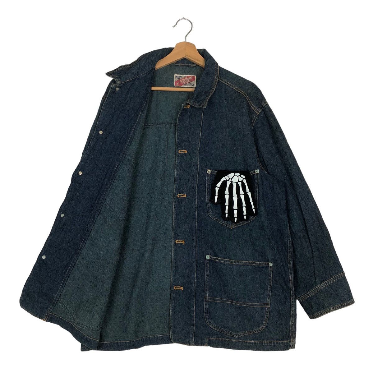 Japanese Brand VINTAGE CHORE WORK JACKET INTERNATIONAL CASUAL ISSEY MIYAKE Size US M / EU 48-50 / 2 - 8 Thumbnail