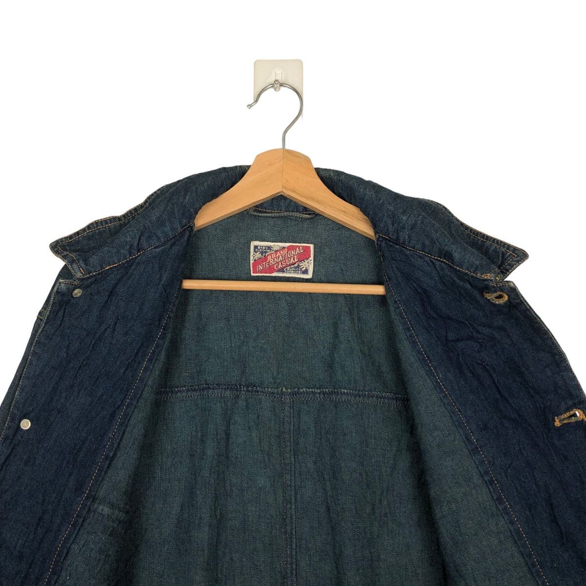 Japanese Brand VINTAGE CHORE WORK JACKET INTERNATIONAL CASUAL ISSEY MIYAKE Size US M / EU 48-50 / 2 - 10 Thumbnail