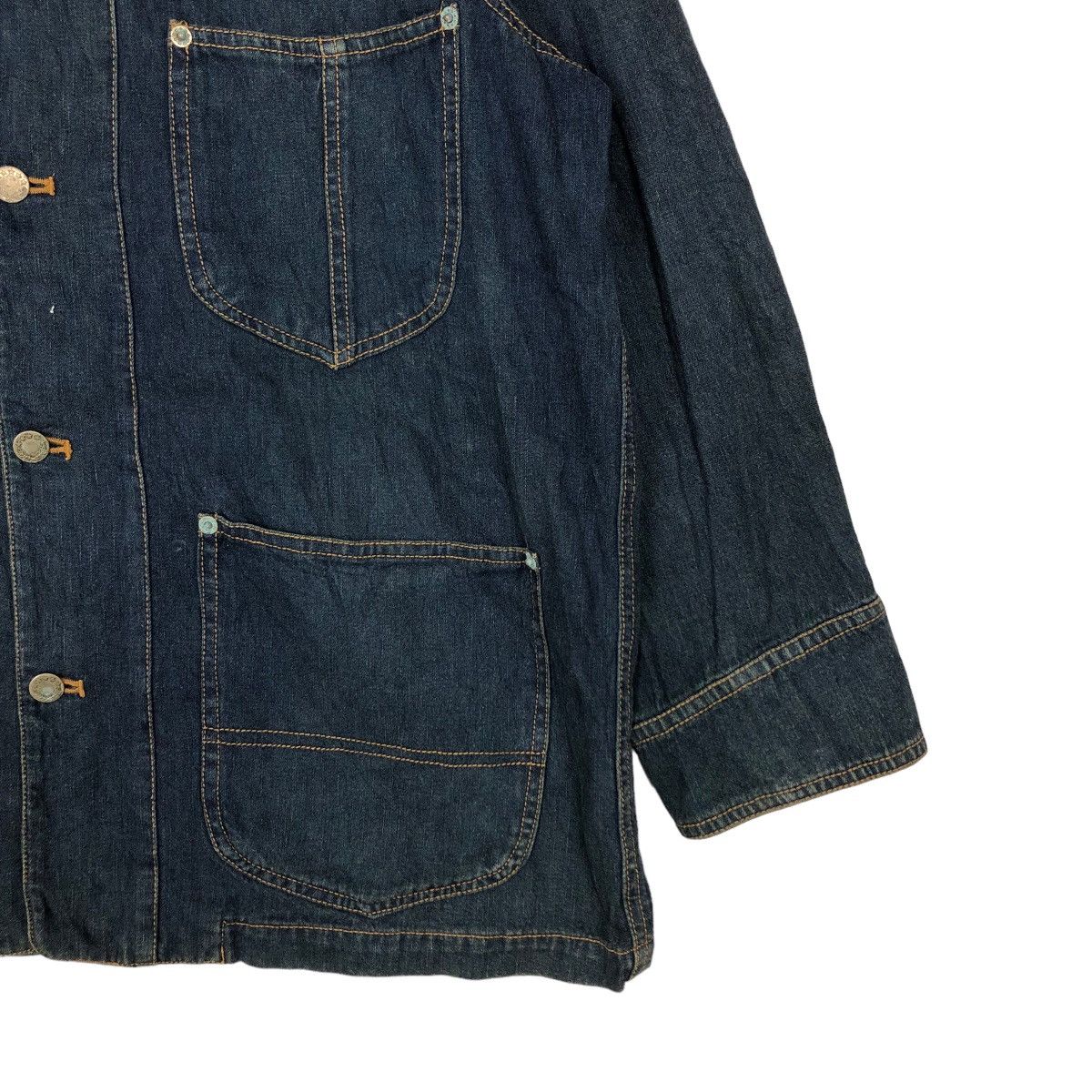 Japanese Brand VINTAGE CHORE WORK JACKET INTERNATIONAL CASUAL ISSEY MIYAKE Size US M / EU 48-50 / 2 - 4 Thumbnail