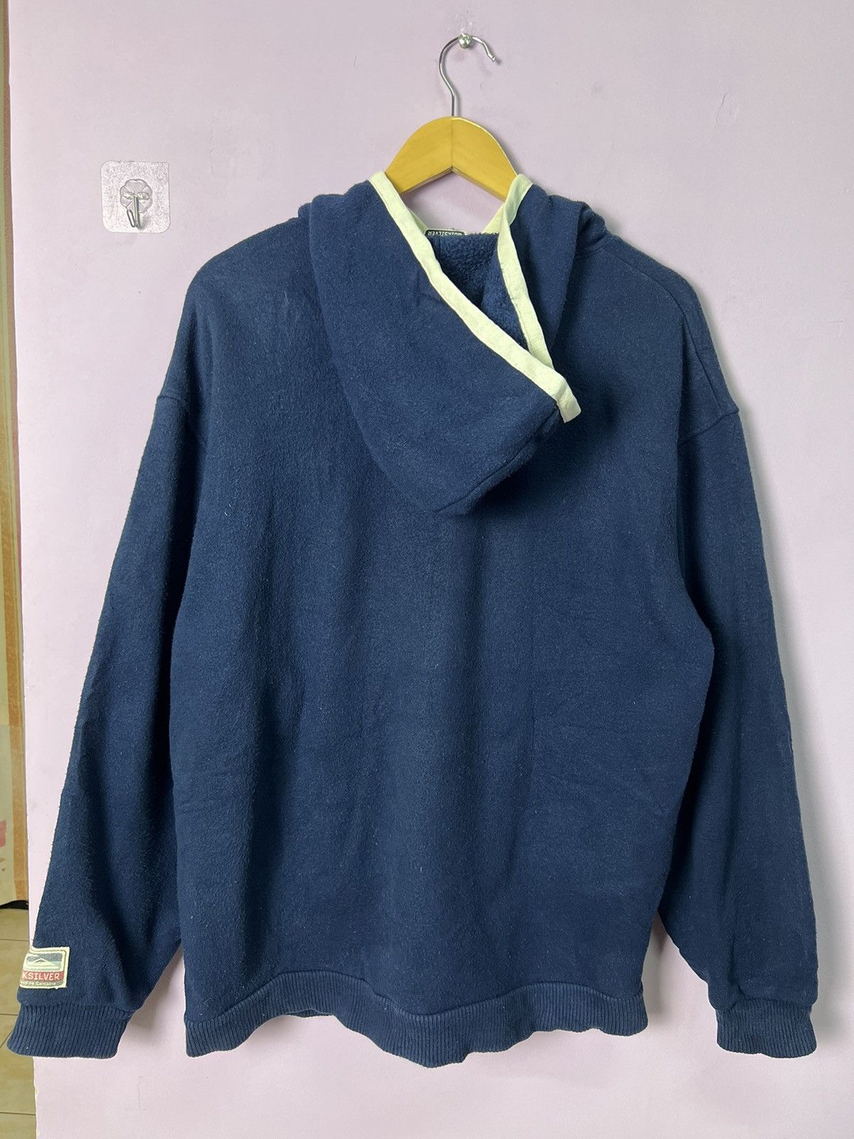Quiksilver 🔥Vintage Quiksilver Japan Half Zipper Hoodies Size US L / EU 52-54 / 3 - 3 Thumbnail