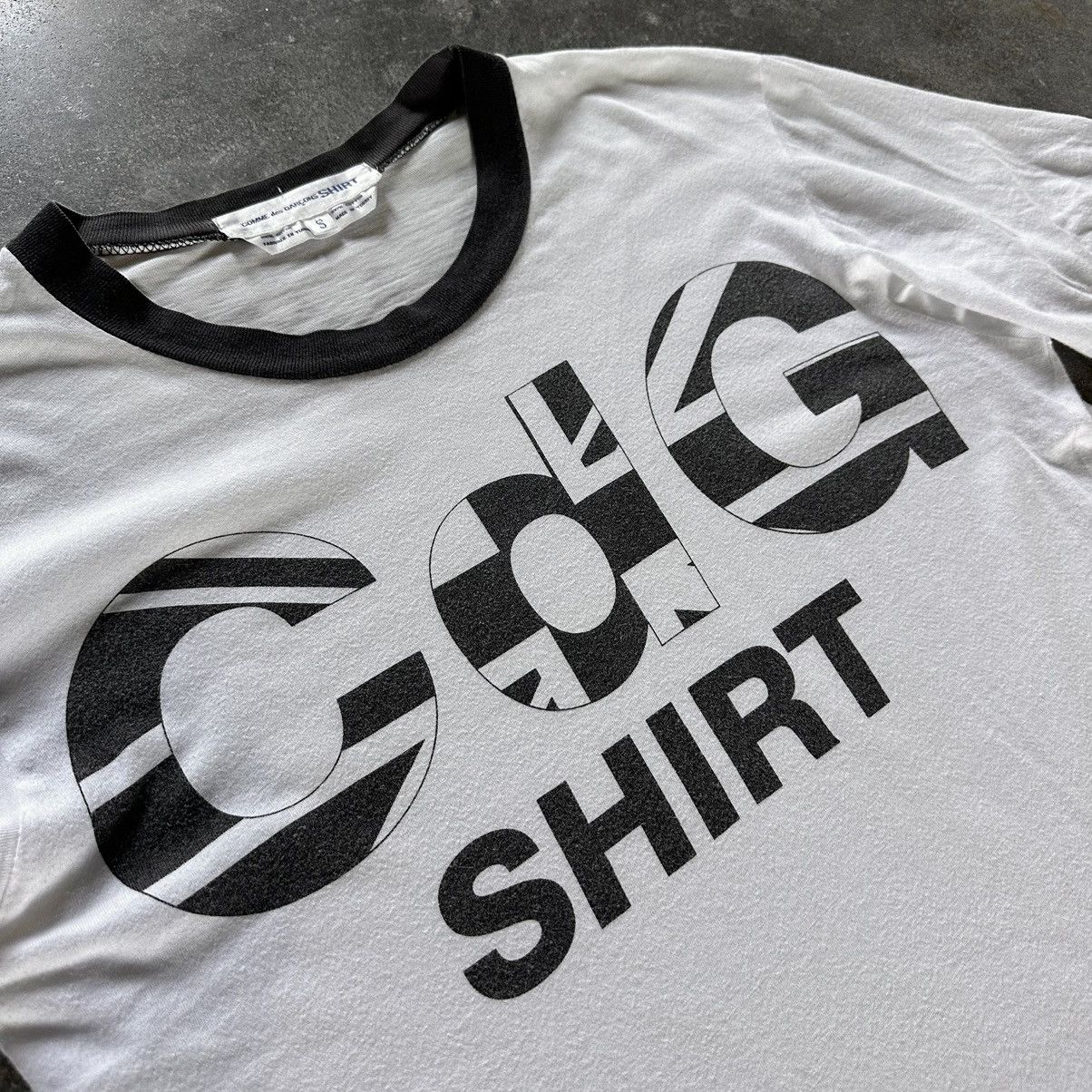 Comme des Garcons CDG ringer Tee | Grailed