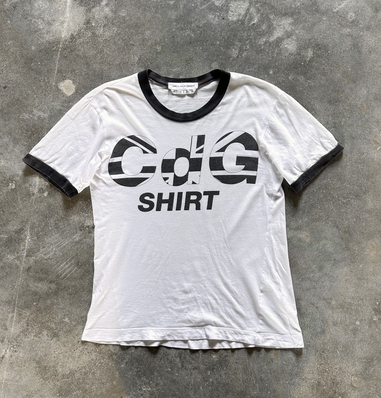 Comme des Garcons CDG ringer Tee | Grailed