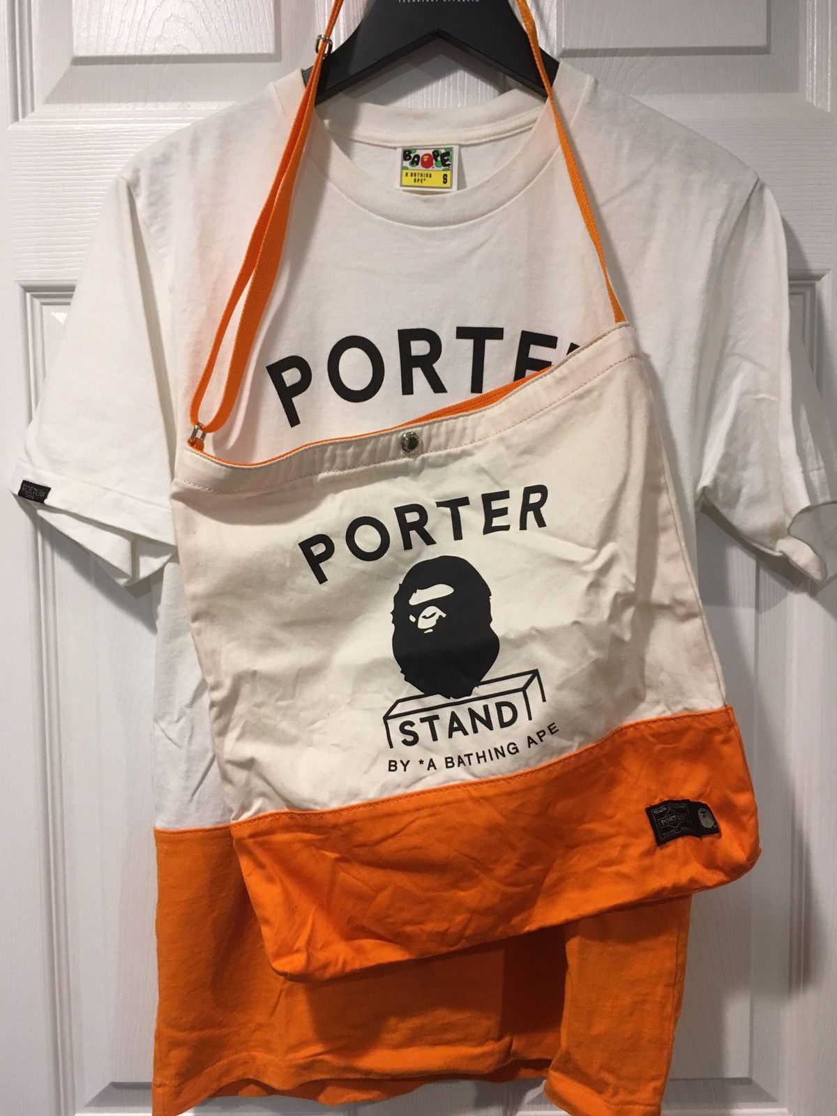 Bape × Porter ‼️‼️FINAL PRICE Bape Porter Collaboration Tee Size US S / EU 44-46 / 1 - 1 Thumbnail