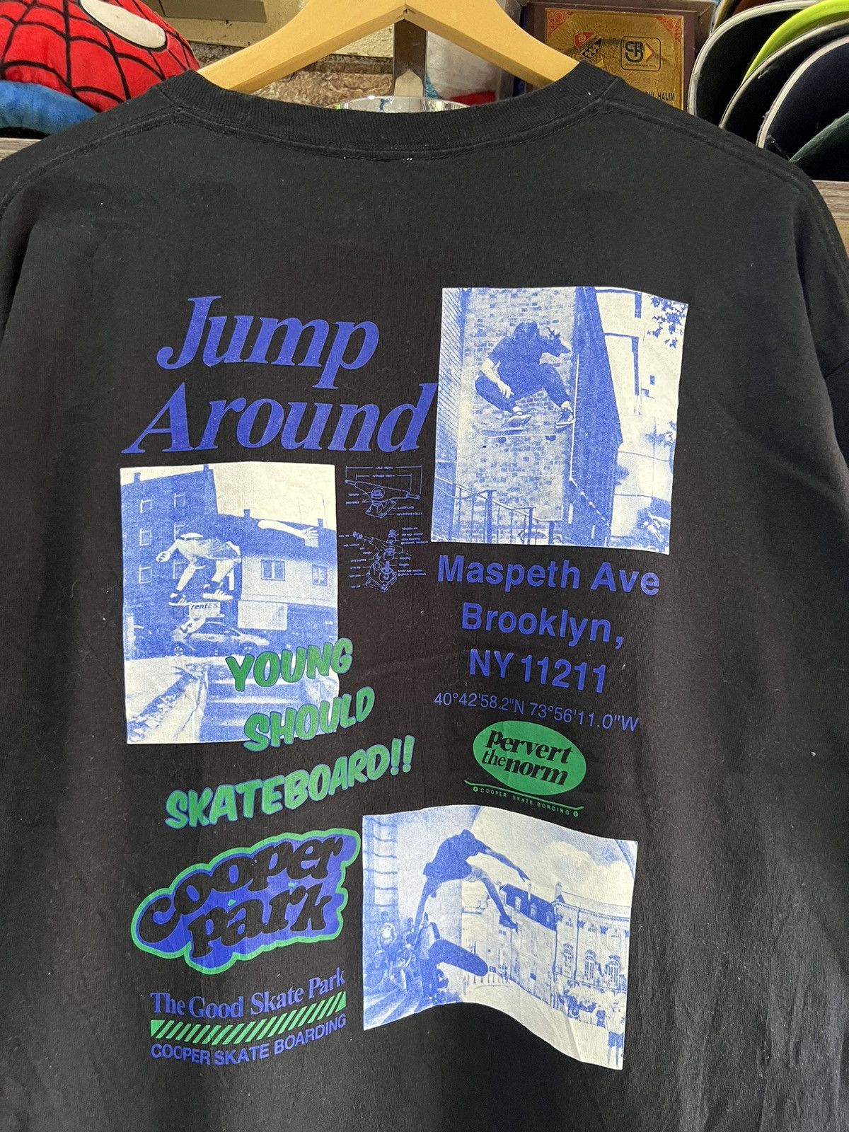 Cooper 🔥Vintage Cooper Skateboarding Jump Around Long Sleeves Size US L / EU 52-54 / 3 - 9 Thumbnail