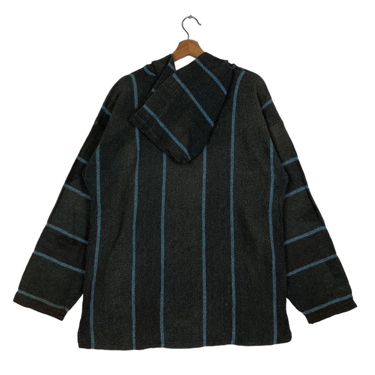 Indigo KAPITAL JAPAN DESIGN STRIPED CHORE JACKET SFOCUS MEXICO Size US XL / EU 56 / 4 - 7 Thumbnail