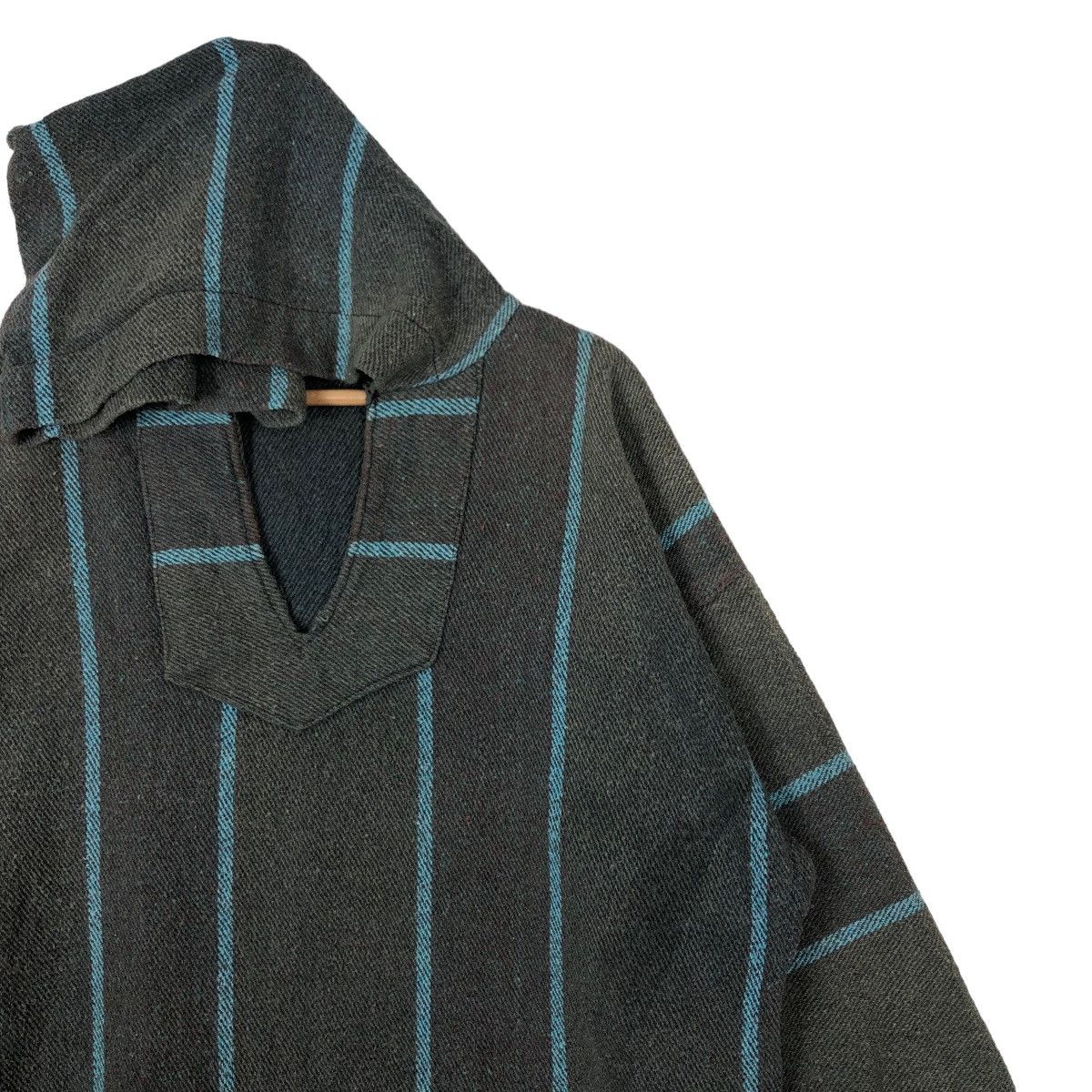 Indigo KAPITAL JAPAN DESIGN STRIPED CHORE JACKET SFOCUS MEXICO Size US XL / EU 56 / 4 - 5 Thumbnail