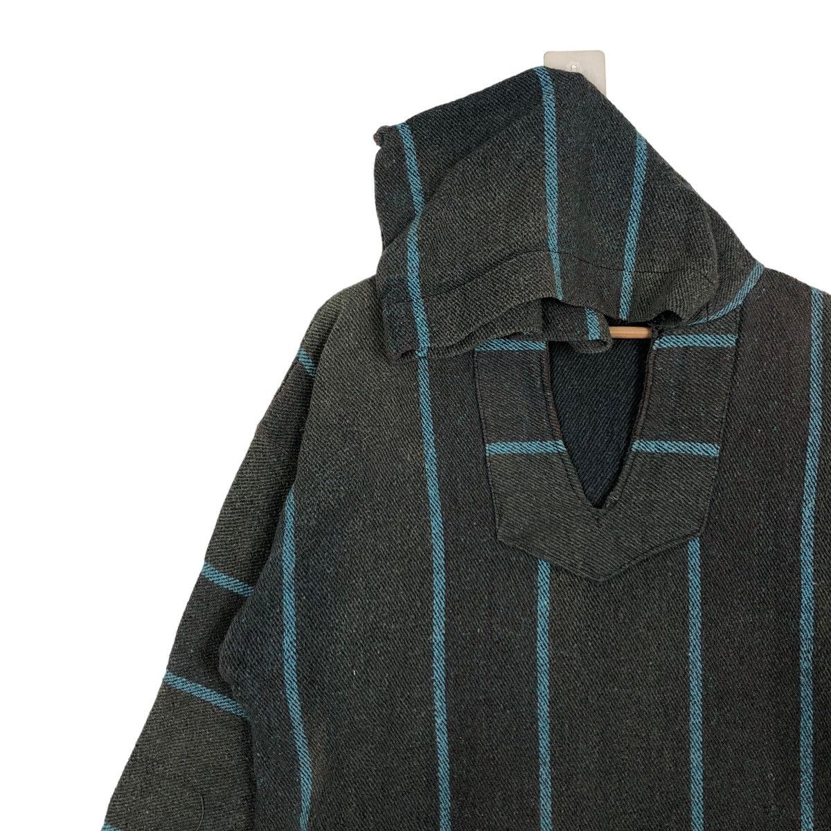 Indigo KAPITAL JAPAN DESIGN STRIPED CHORE JACKET SFOCUS MEXICO Size US XL / EU 56 / 4 - 6 Thumbnail