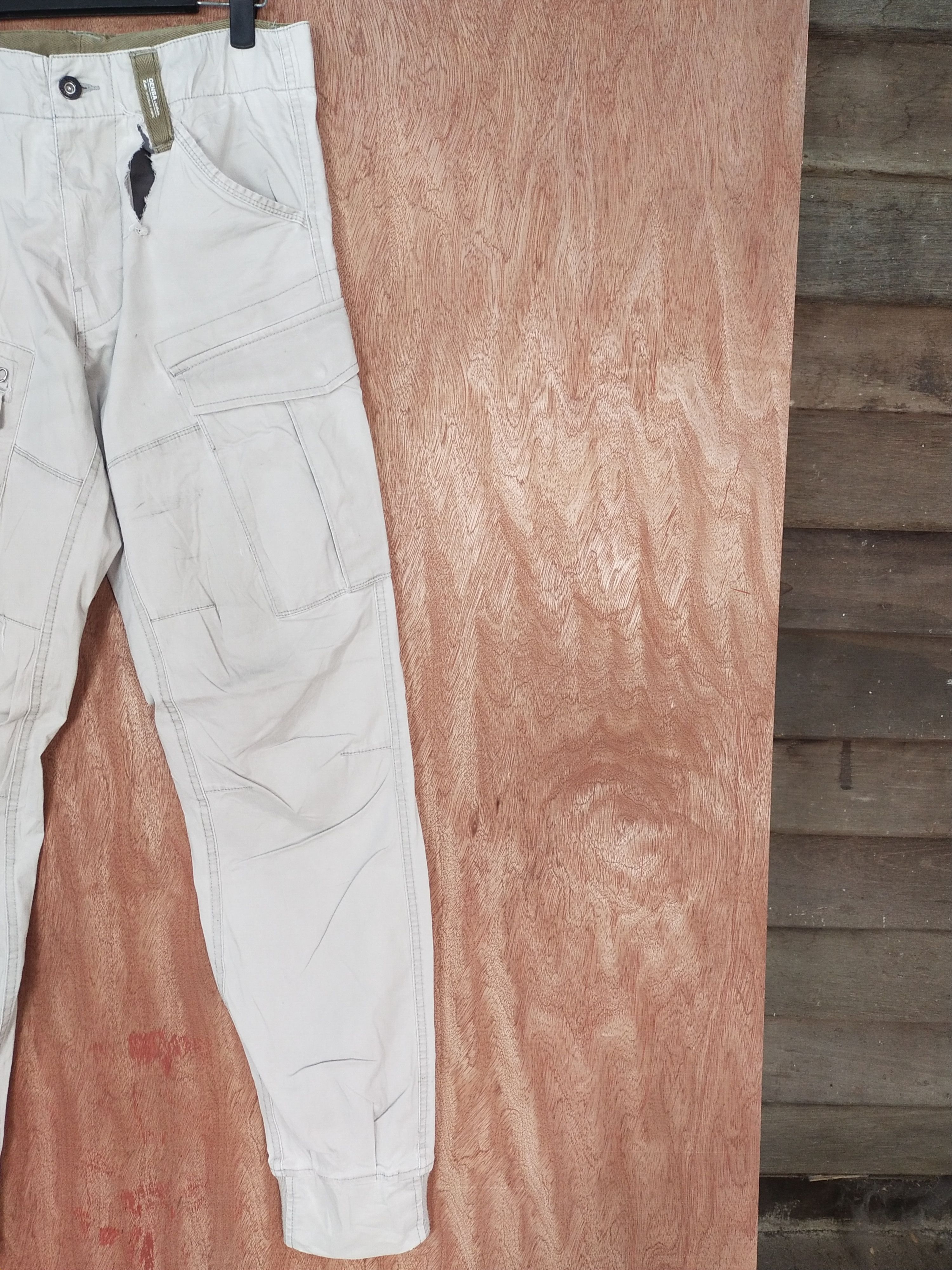 Japanese Brand Genba Clotches light brown cargo pants #S126 Size US 29 - 3 Thumbnail