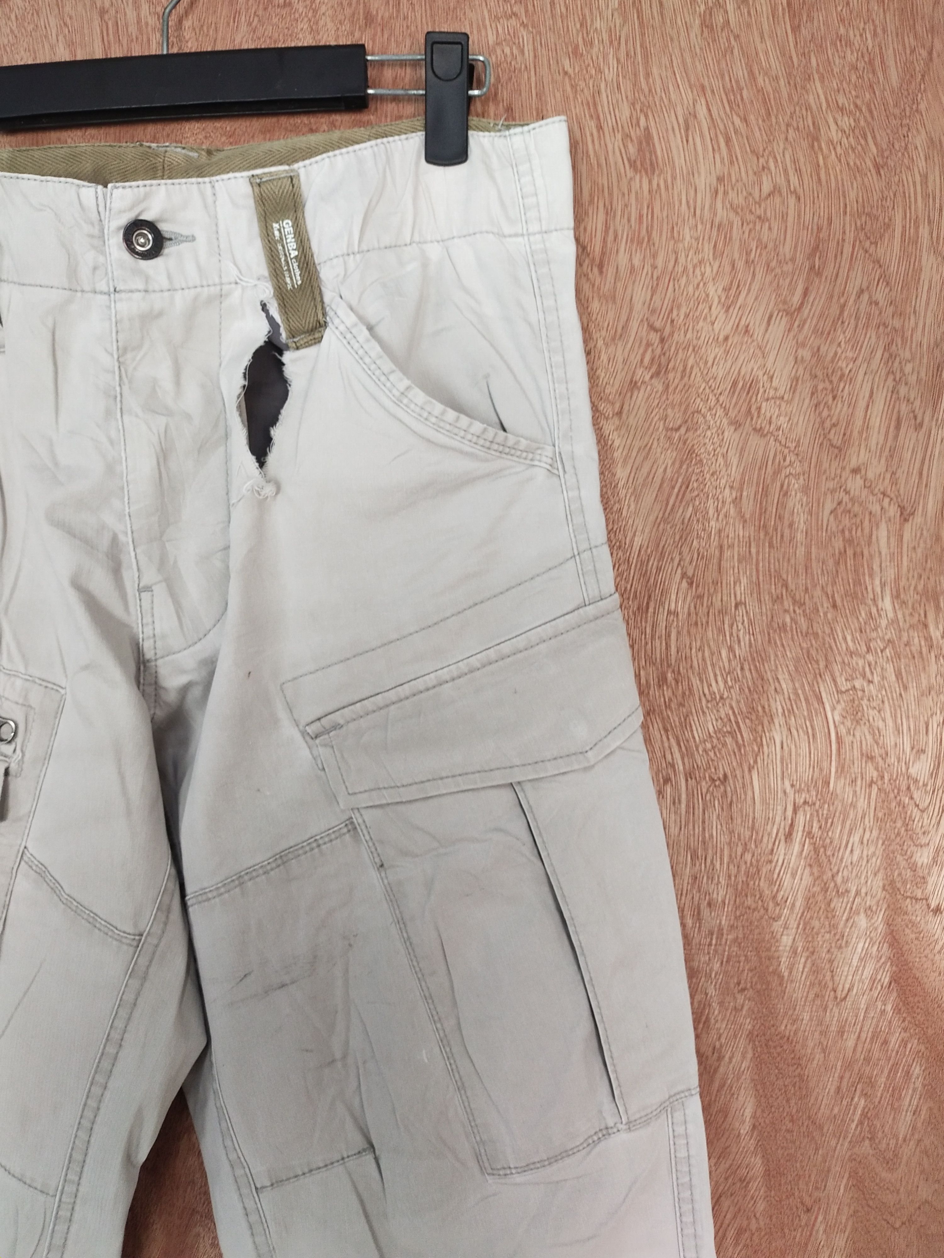 Japanese Brand Genba Clotches light brown cargo pants #S126 Size US 29 - 4 Thumbnail