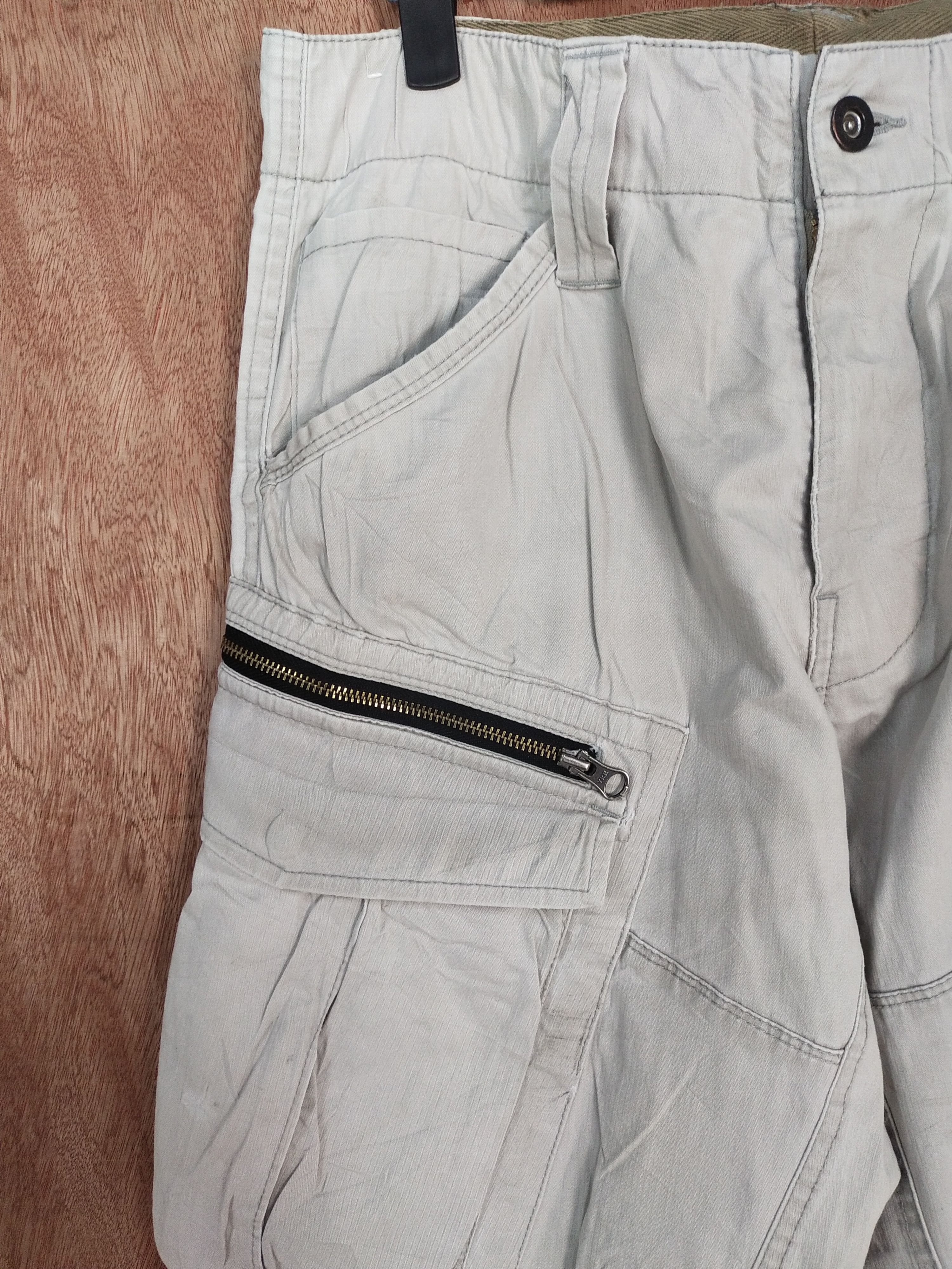 Japanese Brand Genba Clotches light brown cargo pants #S126 Size US 29 - 7 Thumbnail