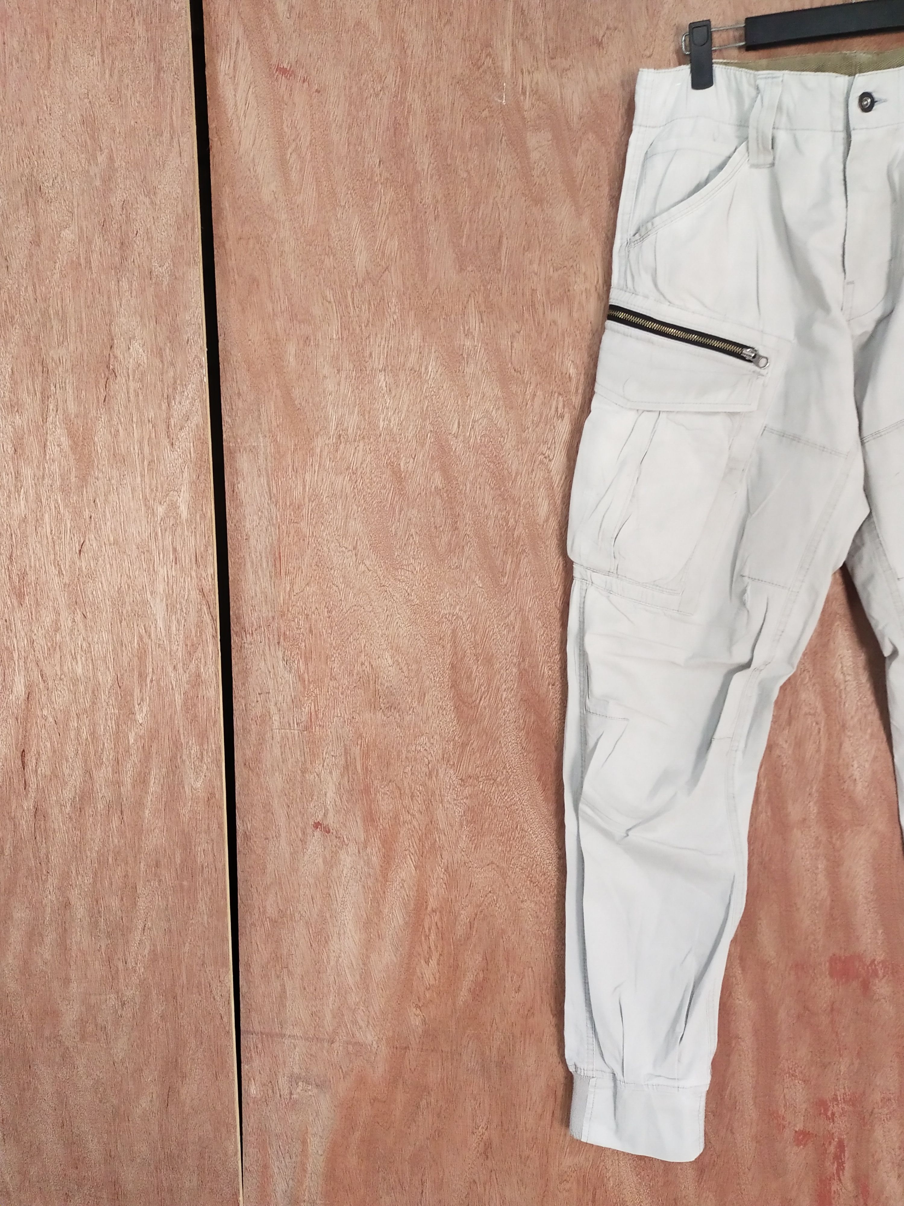 Japanese Brand Genba Clotches light brown cargo pants #S126 Size US 29 - 6 Thumbnail