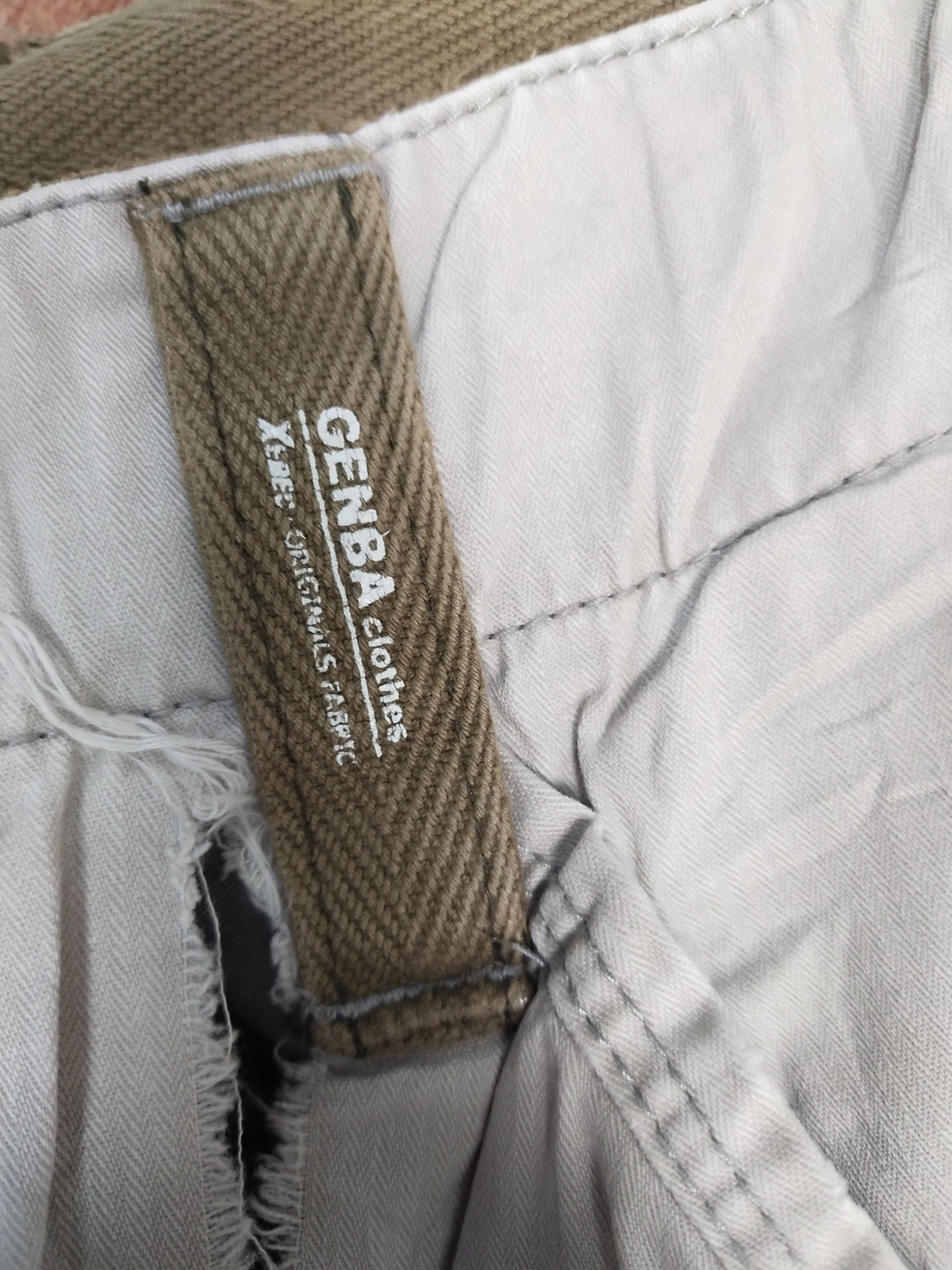Japanese Brand Genba Clotches light brown cargo pants #S126 Size US 29 - 9 Thumbnail