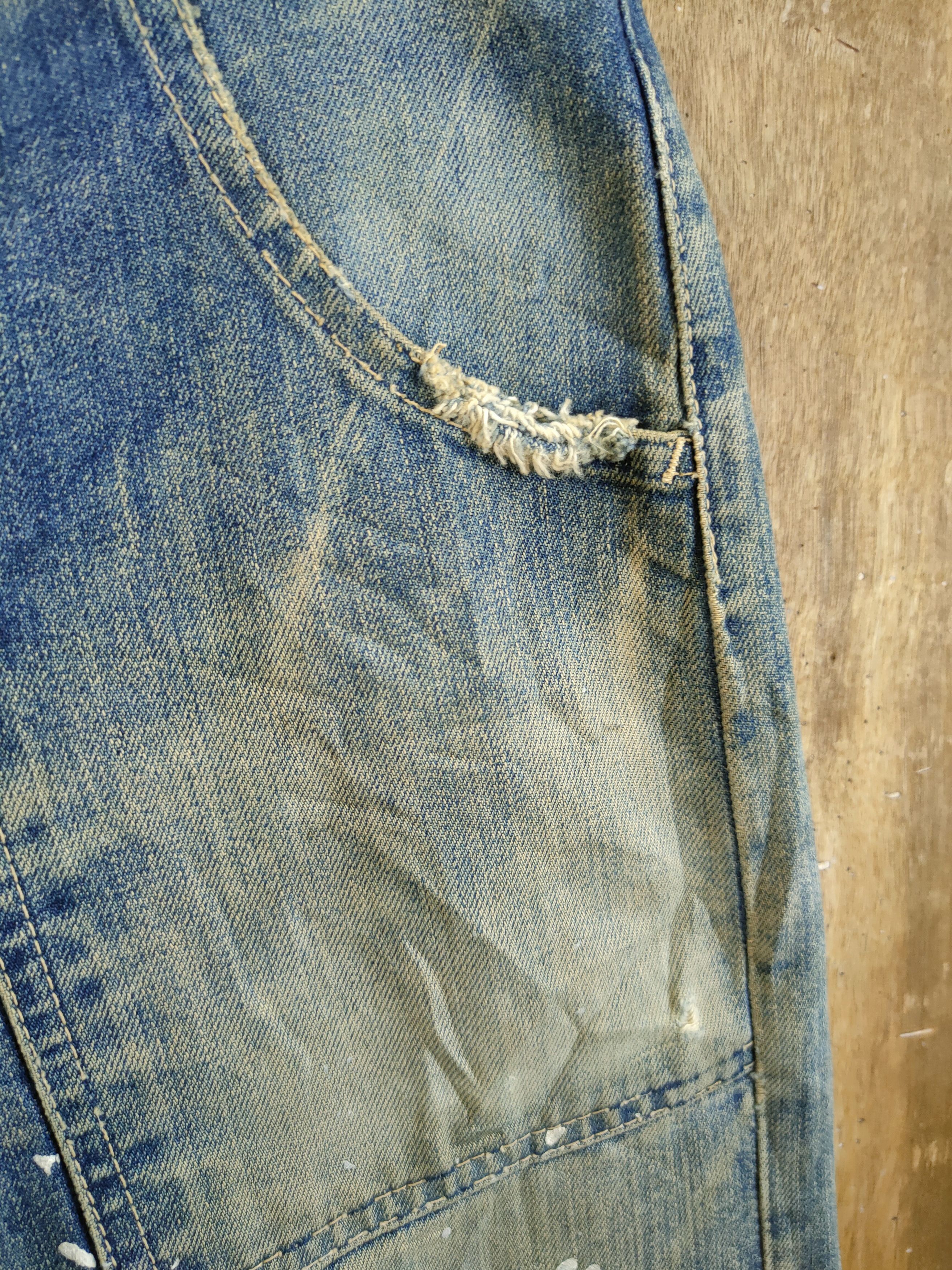 Eternal Eternal Vintage japan distressed denim jeans pants #46-964DL Size US 34 / EU 50 - 8 Thumbnail