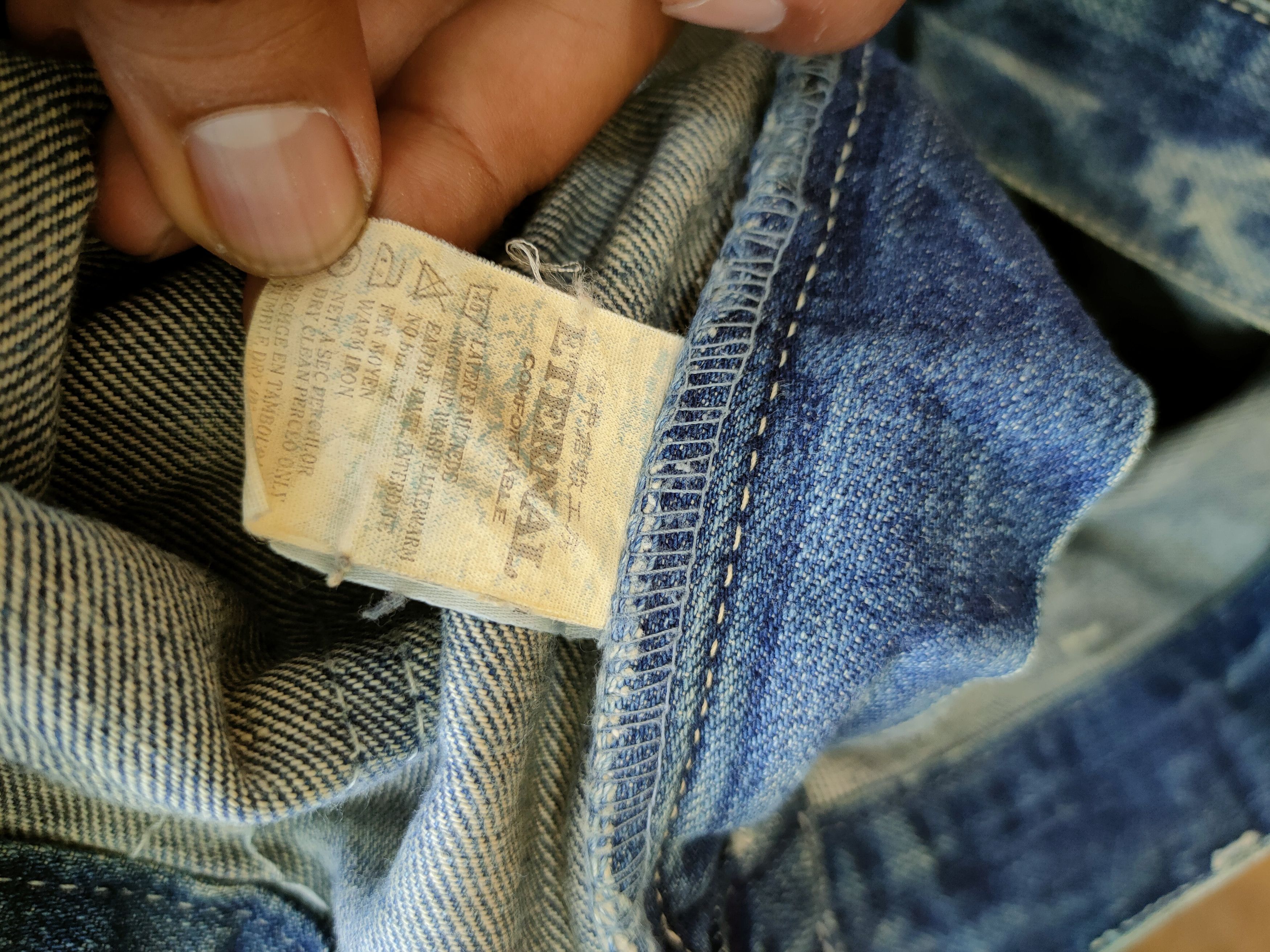 Eternal Eternal Vintage japan distressed denim jeans pants #46-964DL Size US 34 / EU 50 - 12 Thumbnail