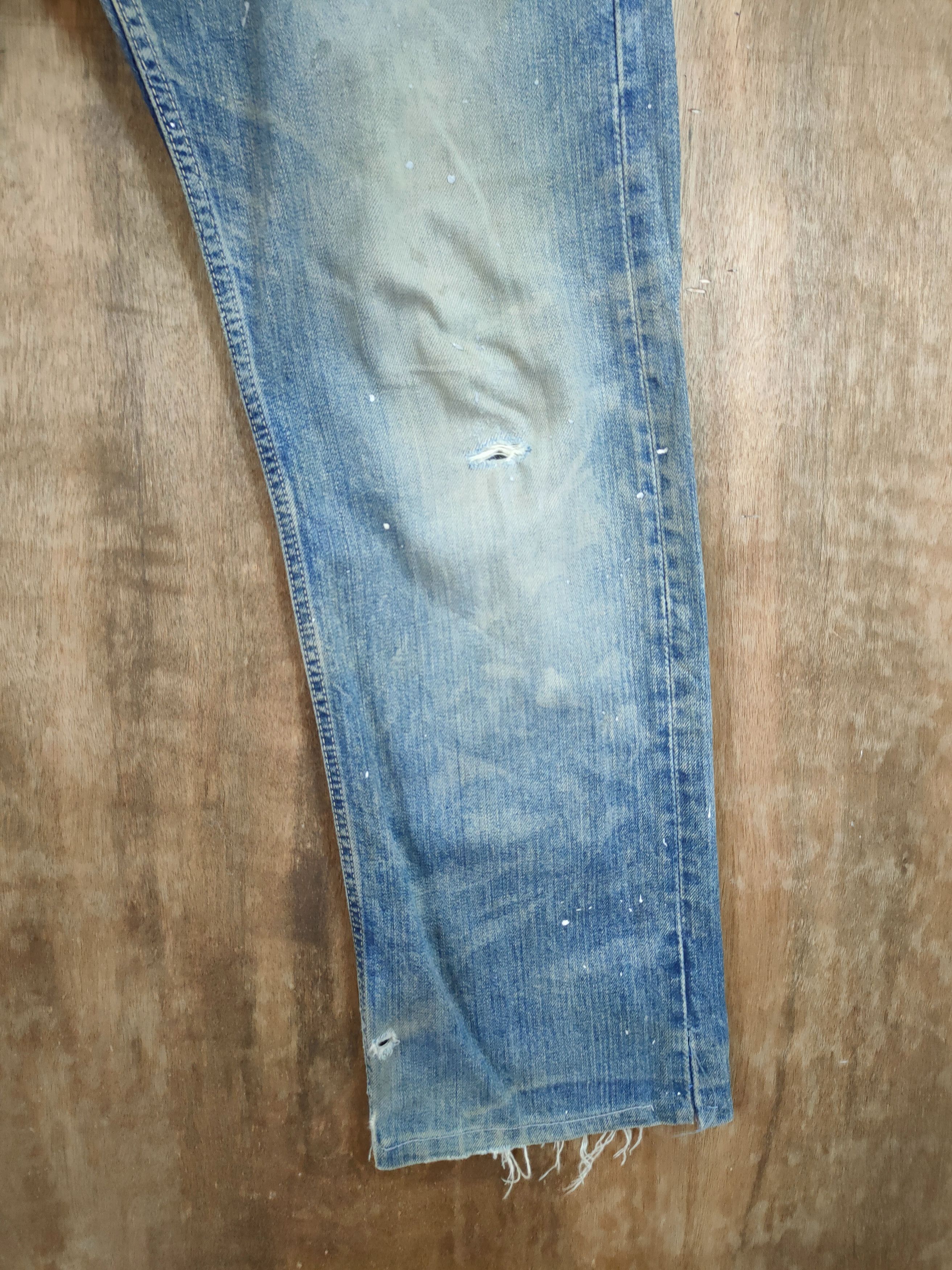 Eternal Eternal Vintage japan distressed denim jeans pants #46-964DL Size US 34 / EU 50 - 3 Thumbnail