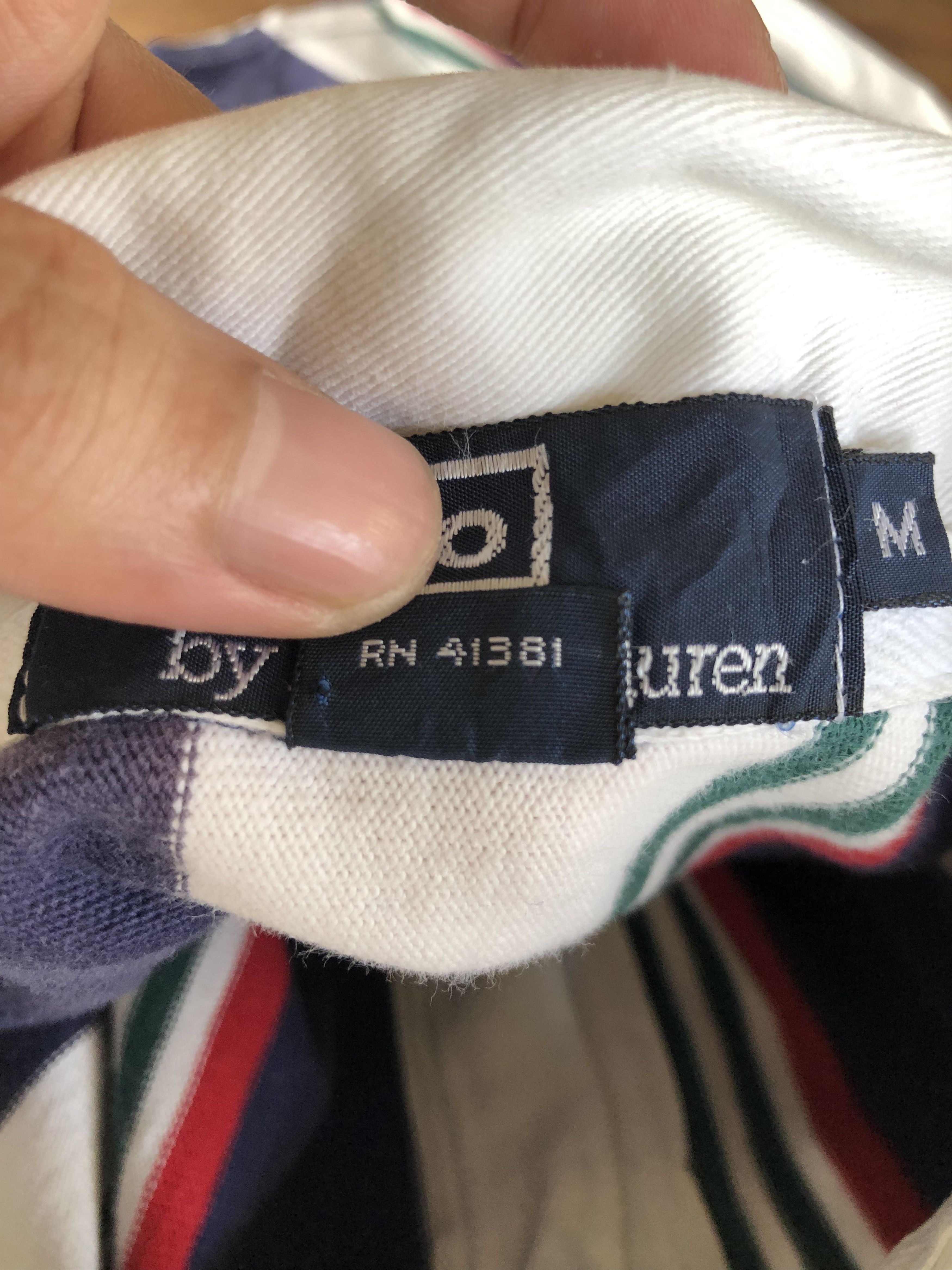 Polo Ralph Lauren RARE🔥VINTAGE MADE IN USA POLO RL L/S SHIRT Size US L / EU 52-54 / 3 - 9 Thumbnail