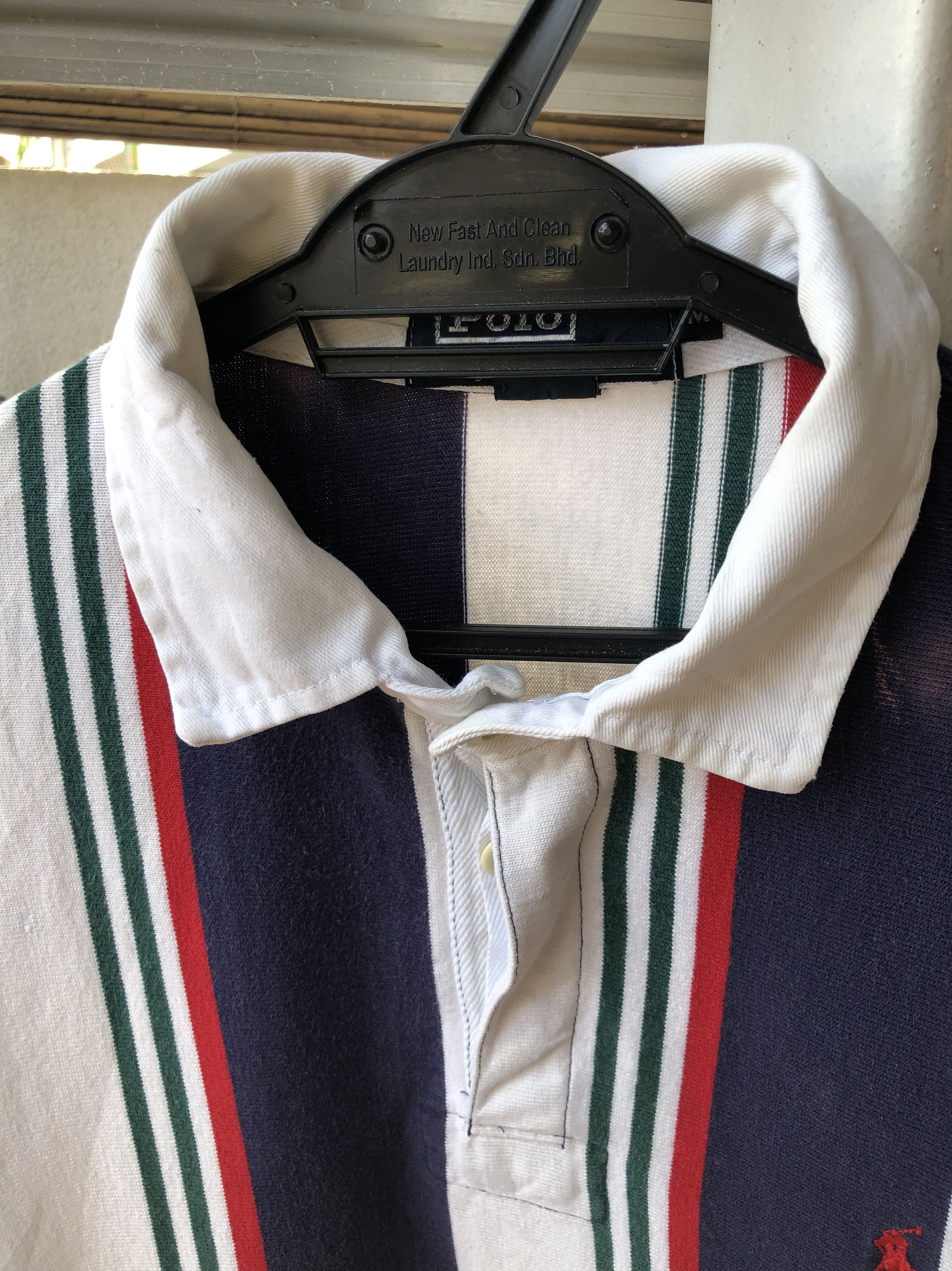 Polo Ralph Lauren RARE🔥VINTAGE MADE IN USA POLO RL L/S SHIRT Size US L / EU 52-54 / 3 - 6 Thumbnail