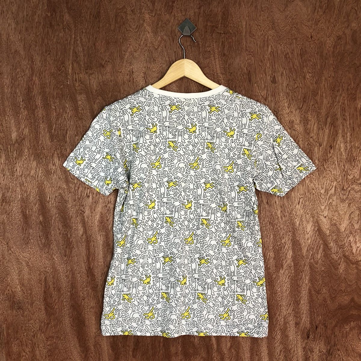 Keith Haring DLL Keith Haring White Short Sleeve Tshirt #2053 Size US S / EU 44-46 / 1 - 10 Thumbnail